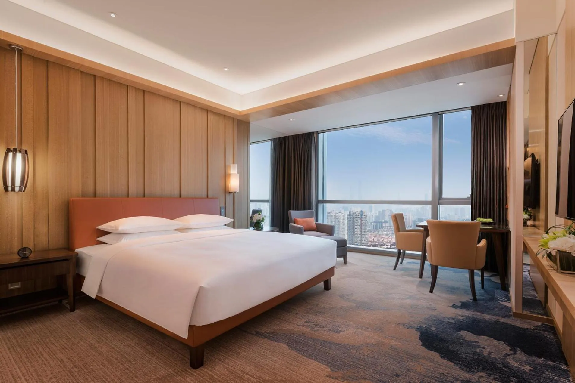 King Room with City View in Hyatt Regency Shanghai Wujiaochang