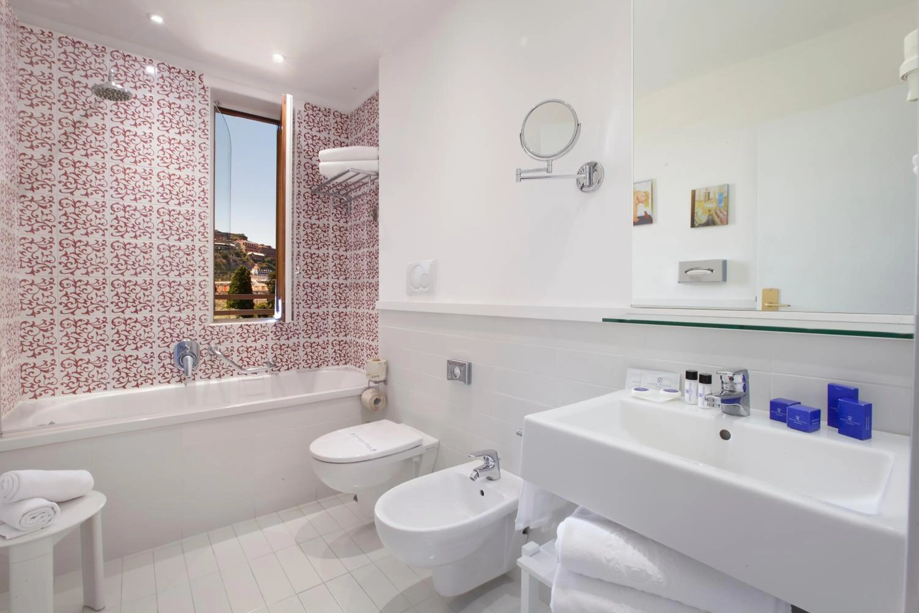 Double or Twin Room with Pool View in Boutique Hotel Regina