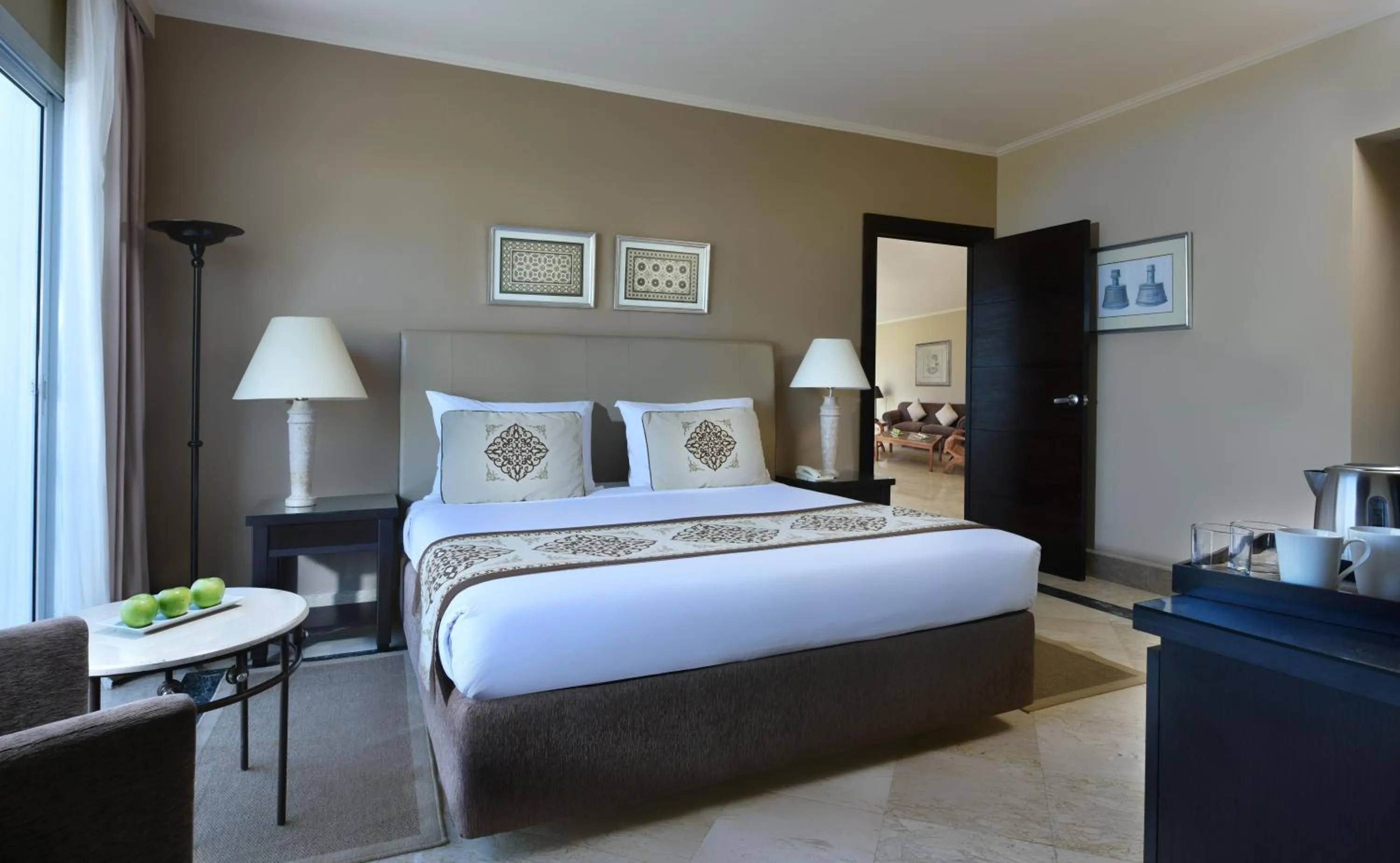  Junior Suite Queen Bed Sea View in JAZ Fanara Resort