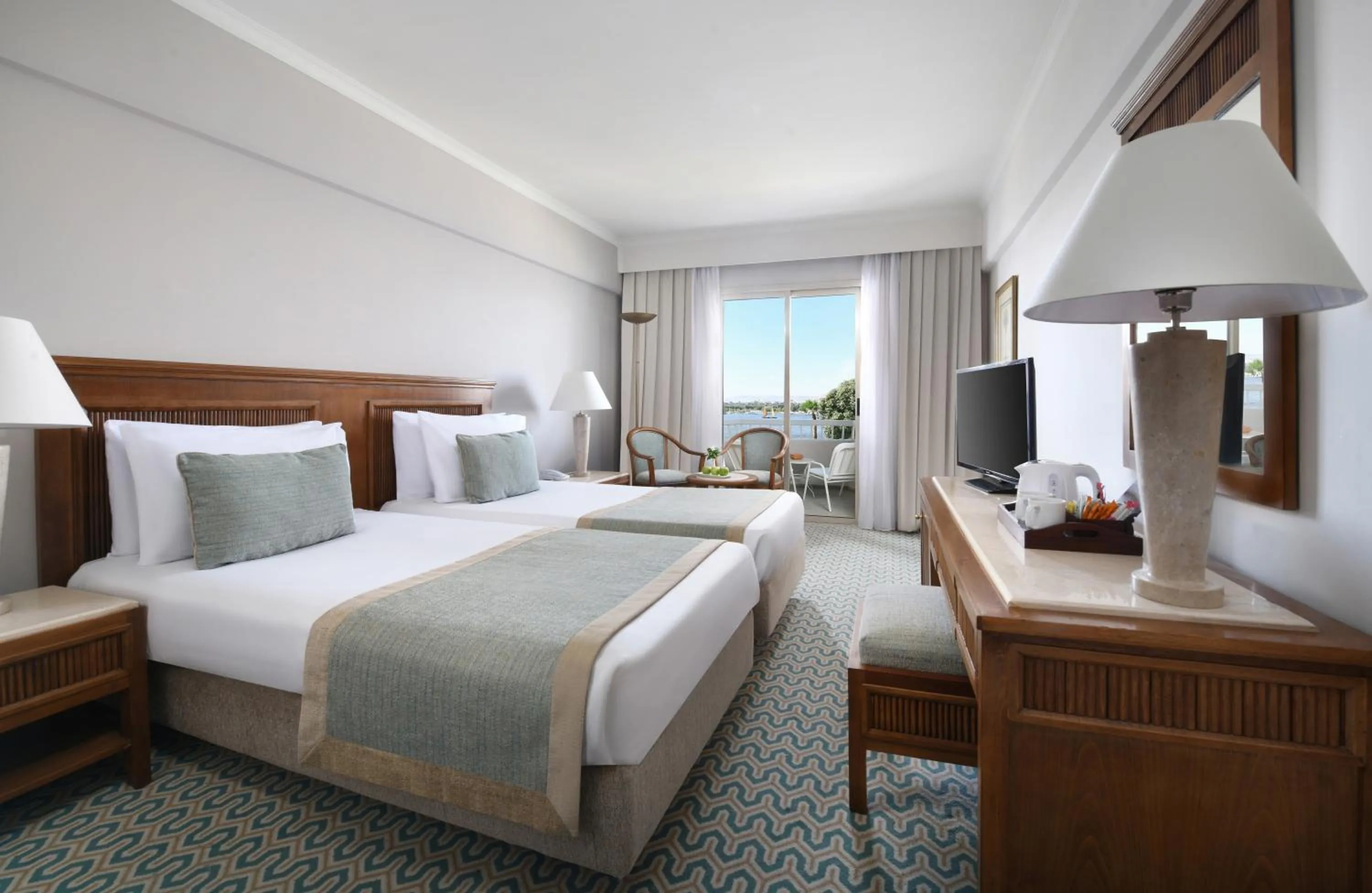 Superior Twin Room with Nile View - single occupancy in Iberotel Luxor