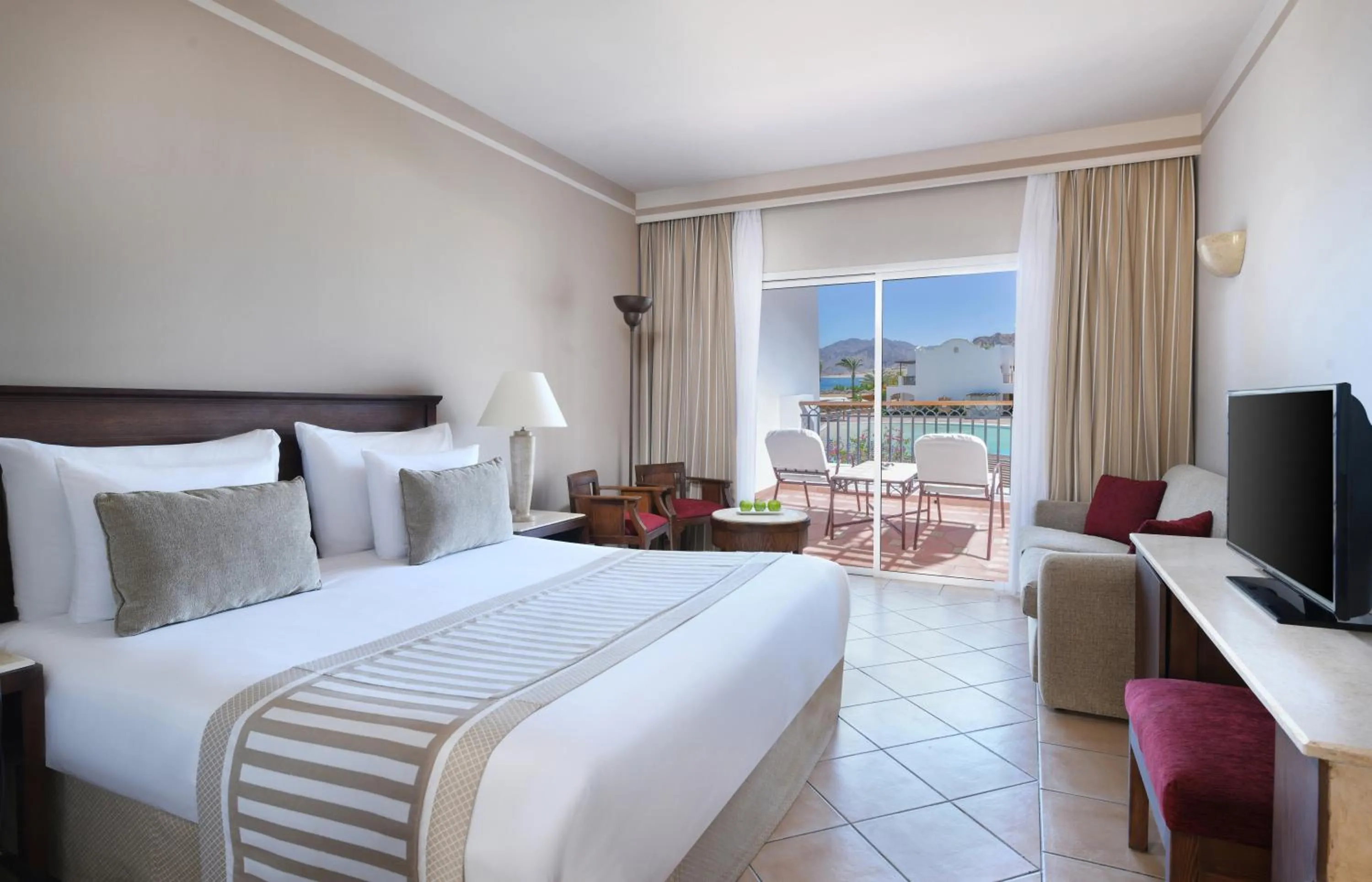 Superior, Queen or Twin Bed, Partial Sea View in JAZ Dahabeya