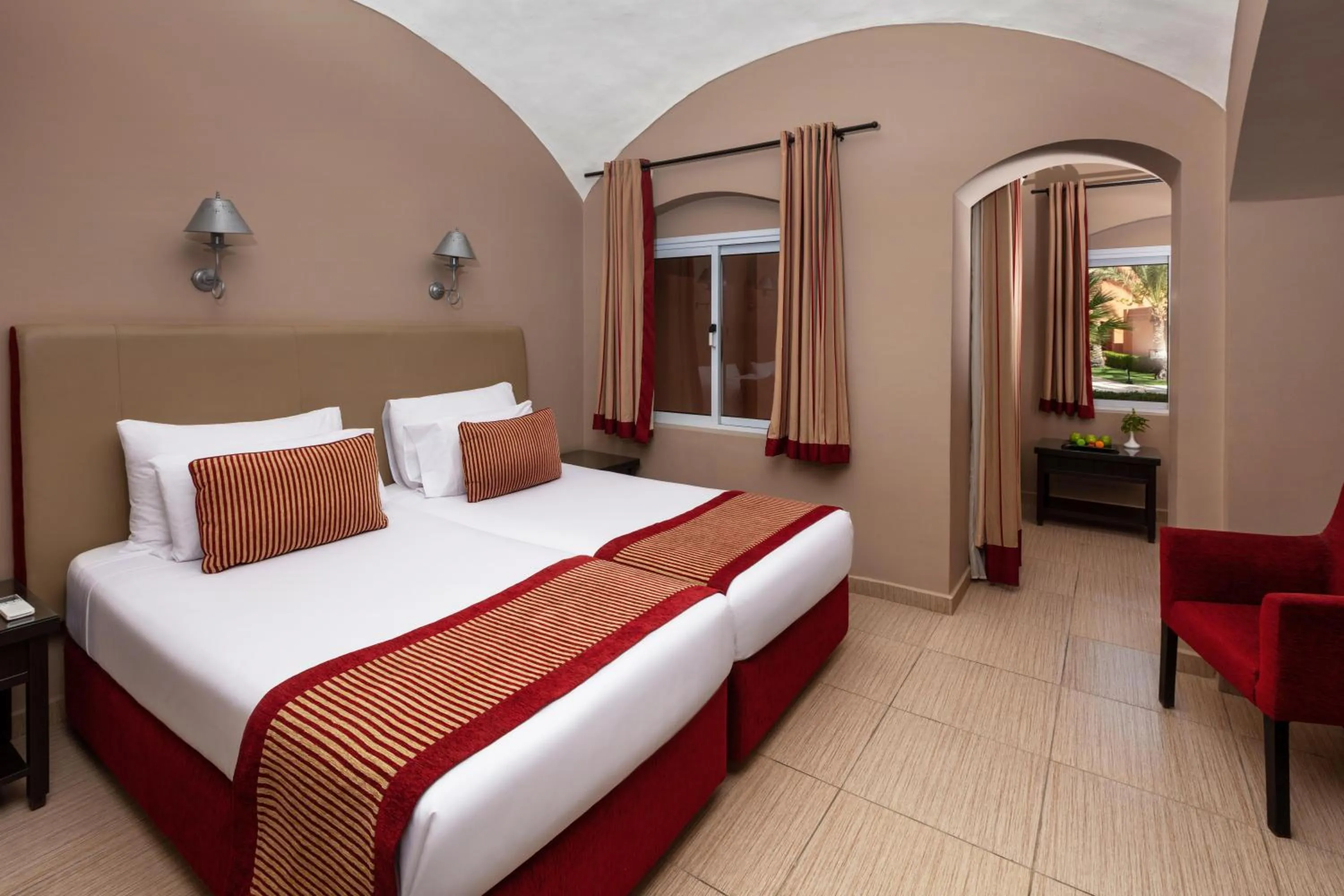 Superior, Queen or Twin Bed, Garden View in JAZ Makadi Oasis Resort