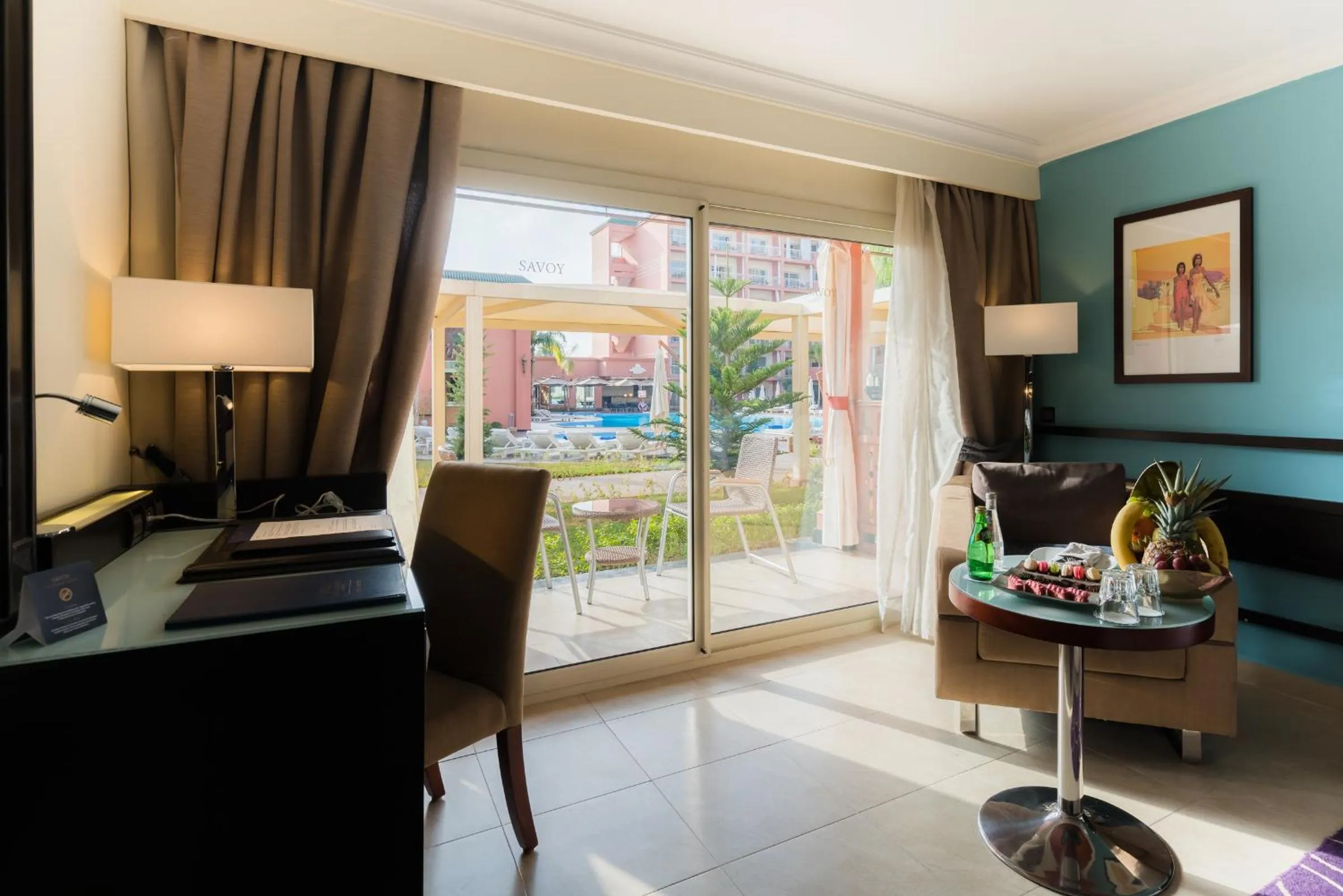 Prestige Twin Room with Pool View - single occupancy in Savoy Le Grand Hotel Marrakech