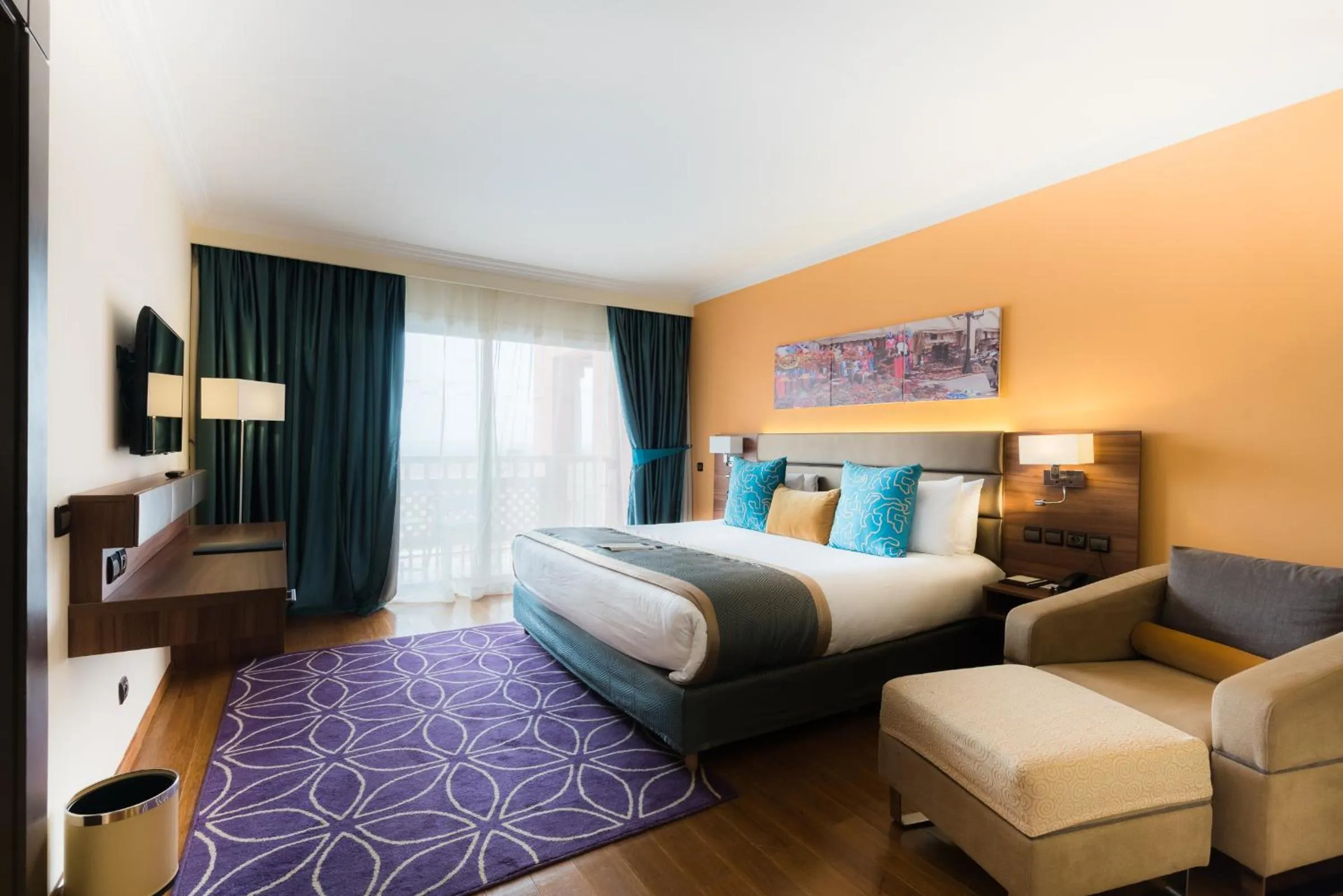 Prestige Suite Jaccuzi One Double Room With Pool View in Savoy Le Grand Hotel Marrakech