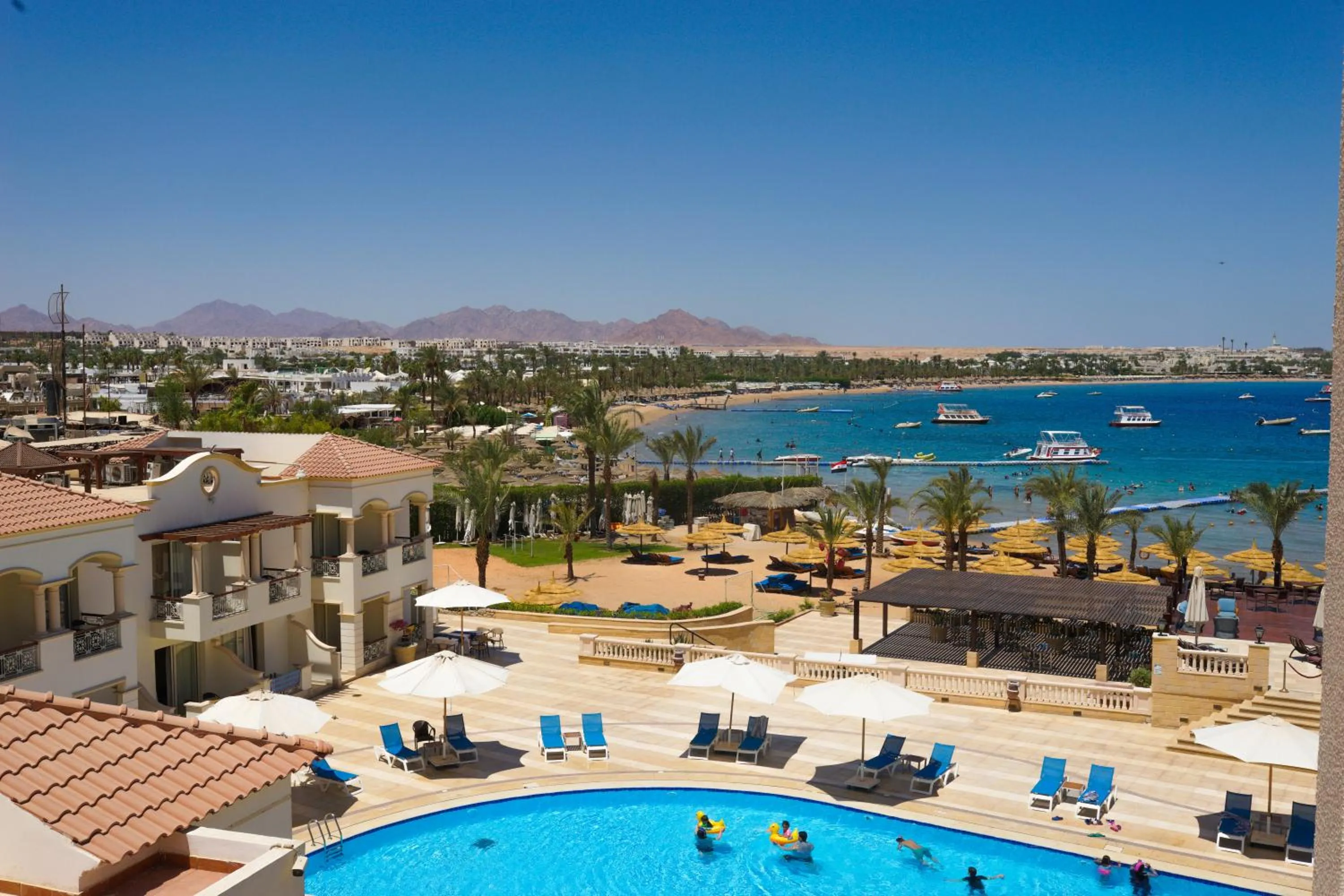 Royal Club Room with Sea and Pool View in Marina Sharm Hotel