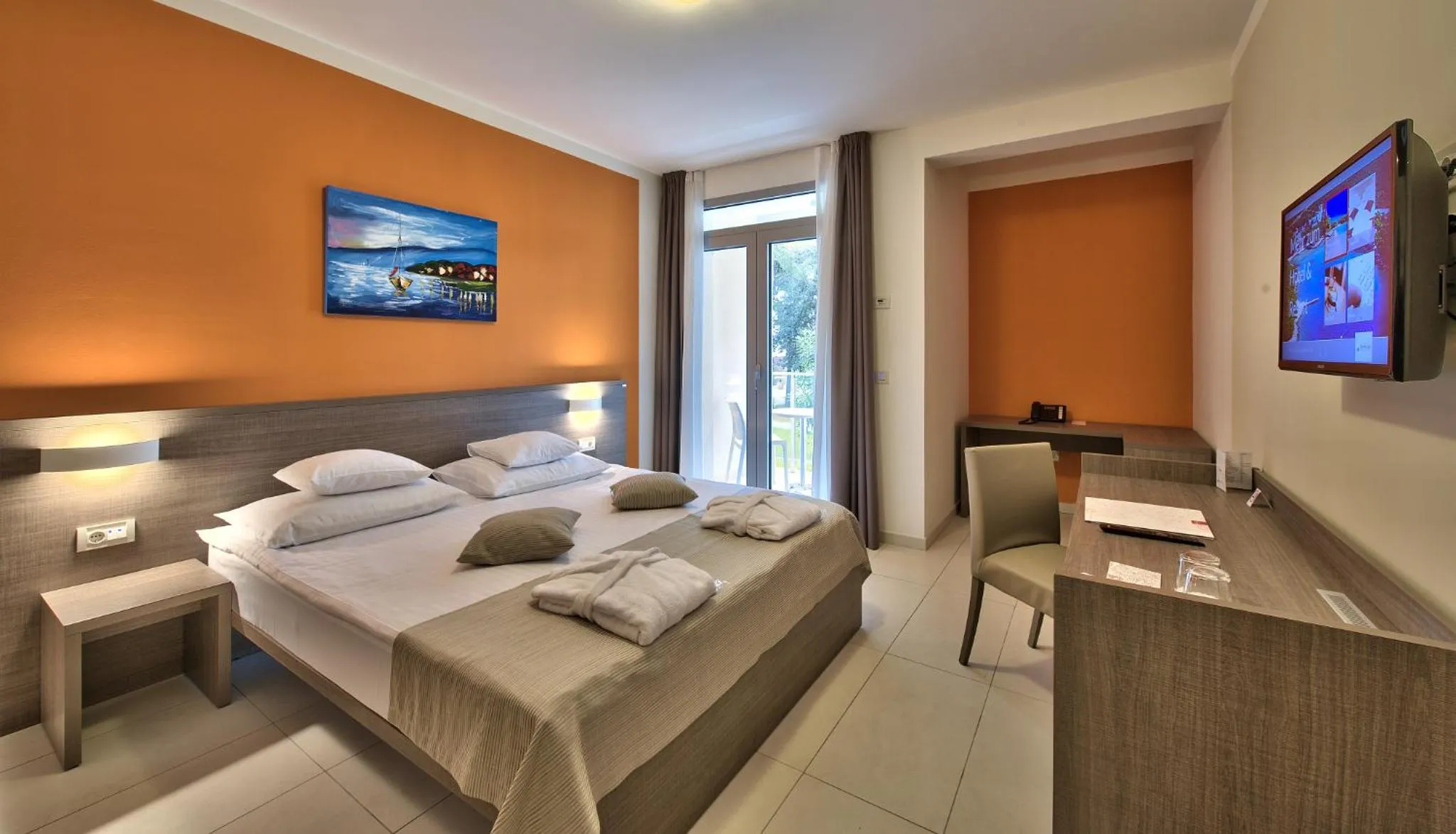 Standard Double Room with Balcony in Crvena Luka Resort