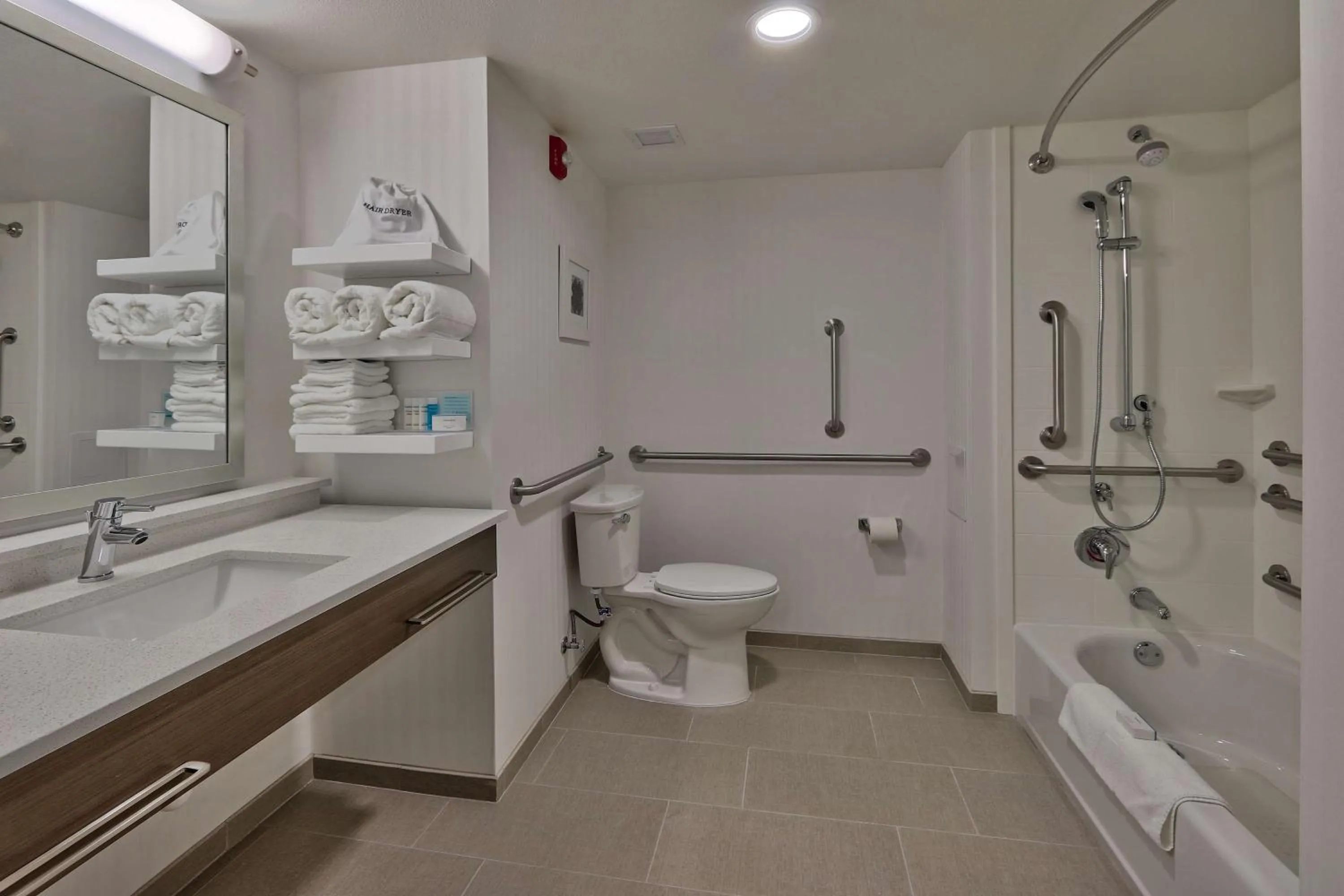 King Room with Accessible Tub - Mobility and Hearing Access/Non-Smoking in Hampton Inn & Suites Artesia