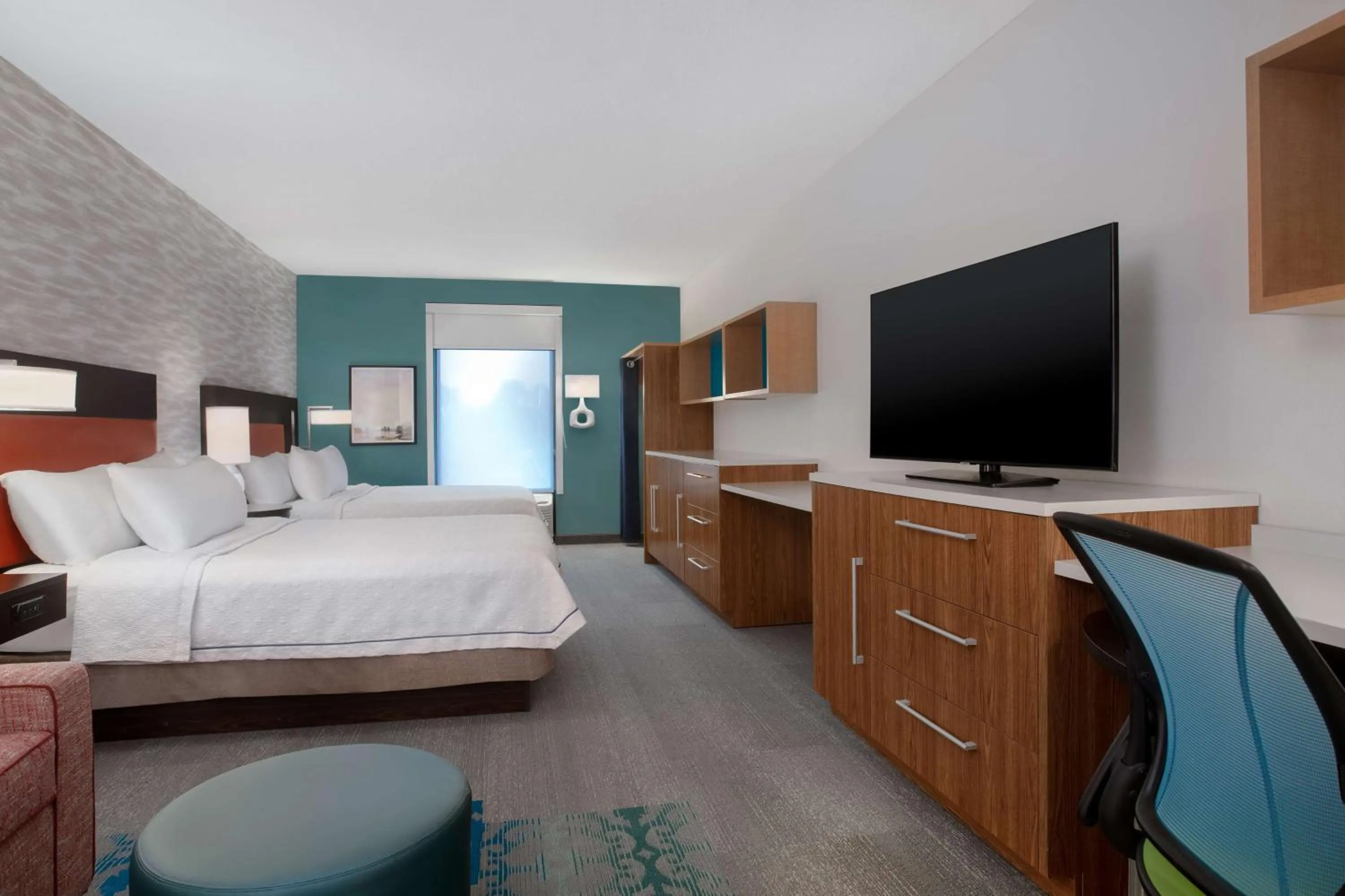 Queen Studio with Two Queen Beds - Non-Smoking in Home2 Suites By Hilton Gainesville