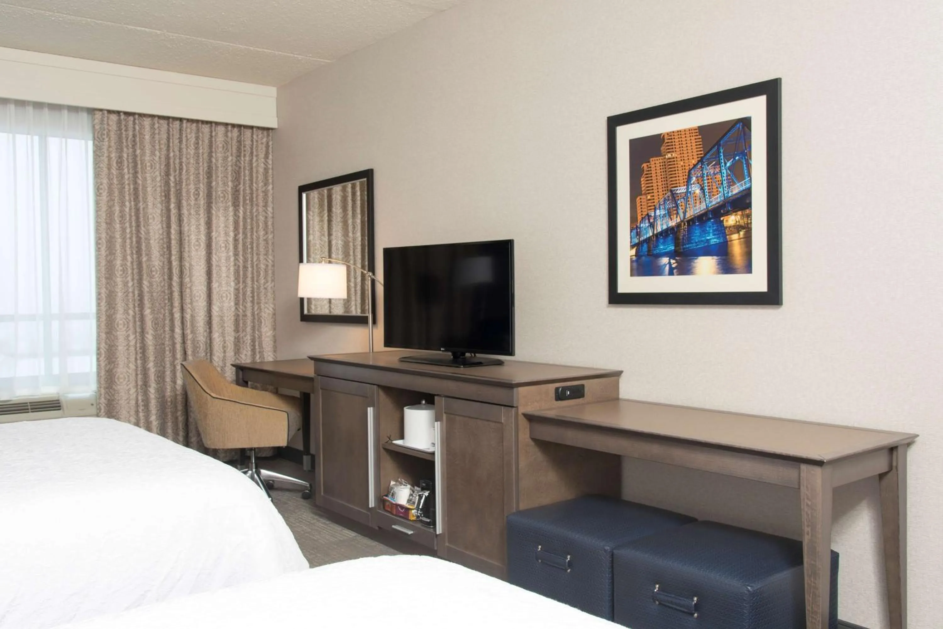 Queen Room with Two Queen Beds - Non-Smoking in Hampton Inn & Suites Grand Rapids Downtown