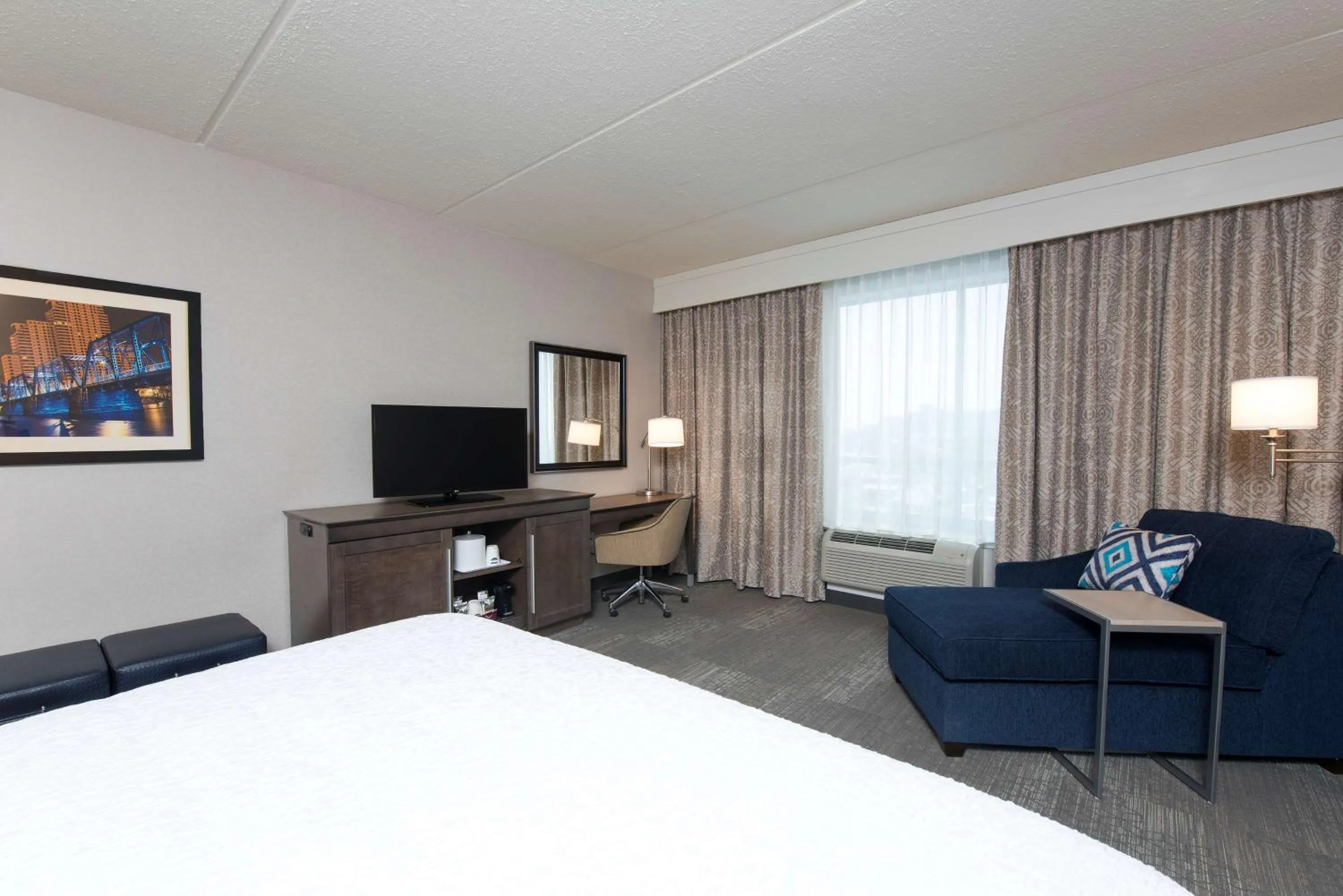 King Room with Tub - Mobility Access/Non-Smoking in Hampton Inn & Suites Grand Rapids Downtown