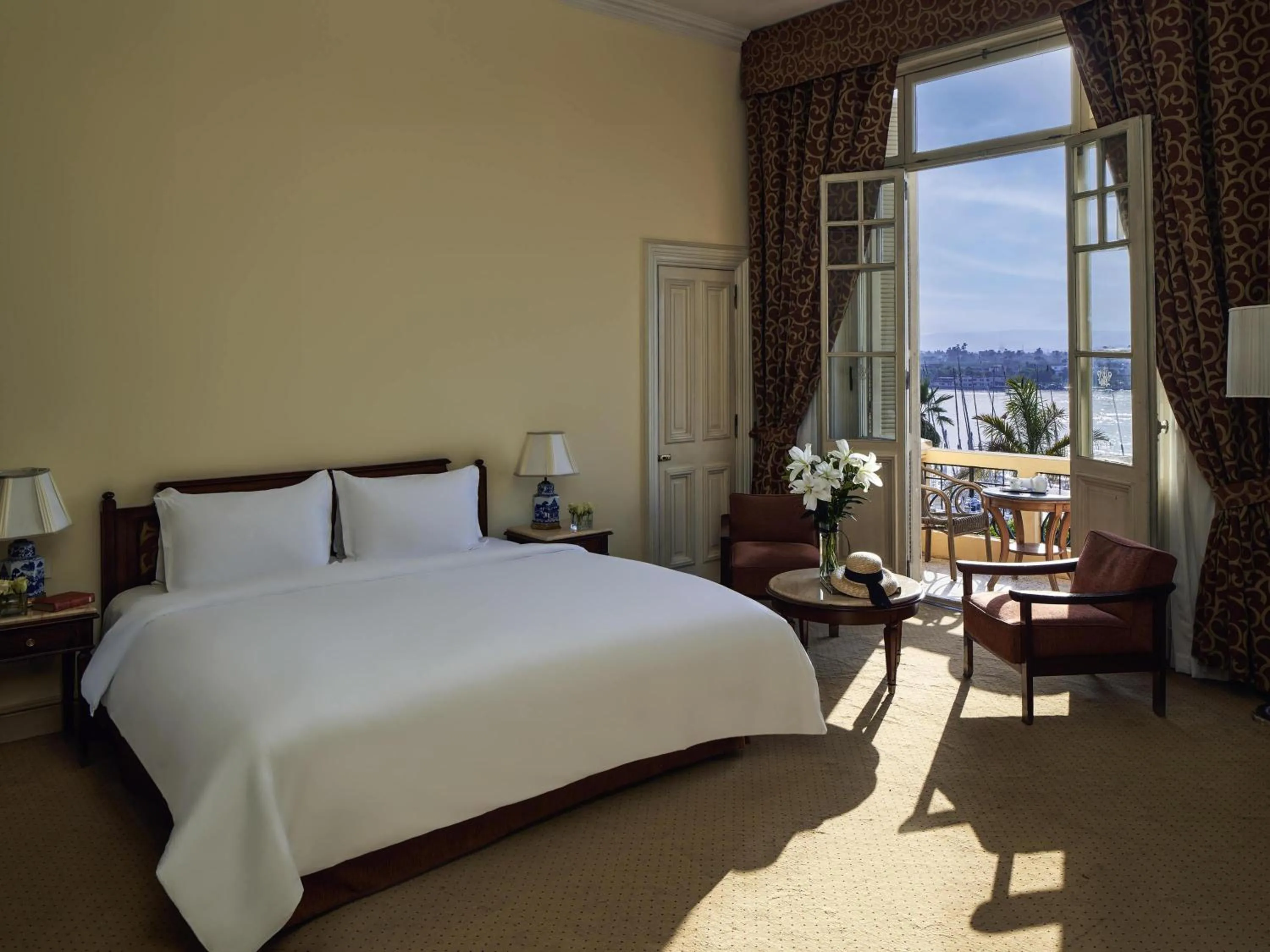 Luxury King Room with River View in Sofitel Winter Palace Luxor