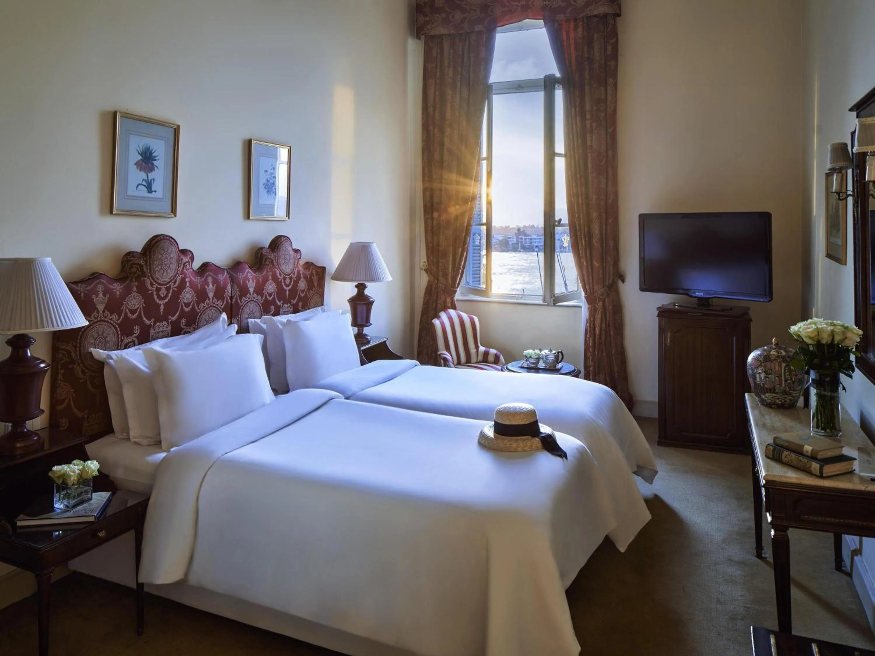 Classic Twin Room with Nile View in Sofitel Winter Palace Luxor