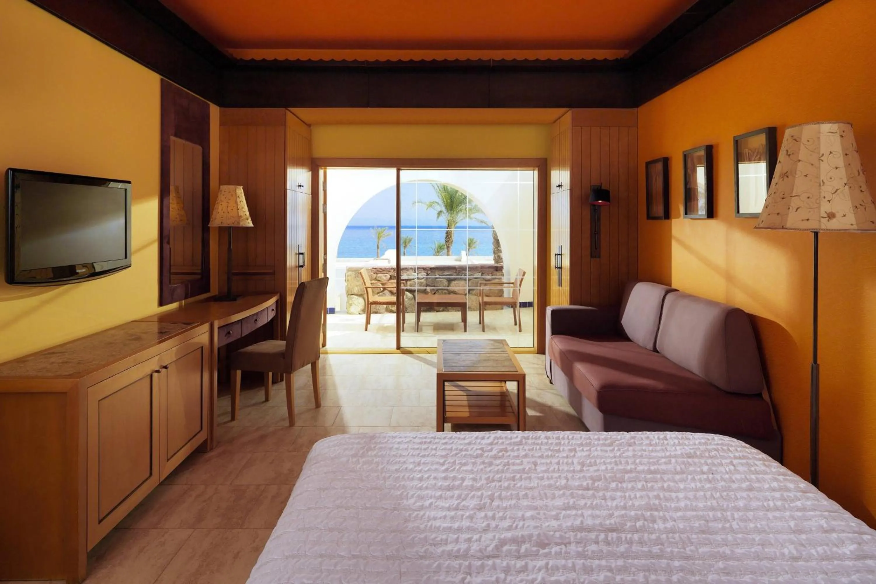 Standard Room Partial Sea View with Balcony in Retac Qunay Dahab Resort & SPA
