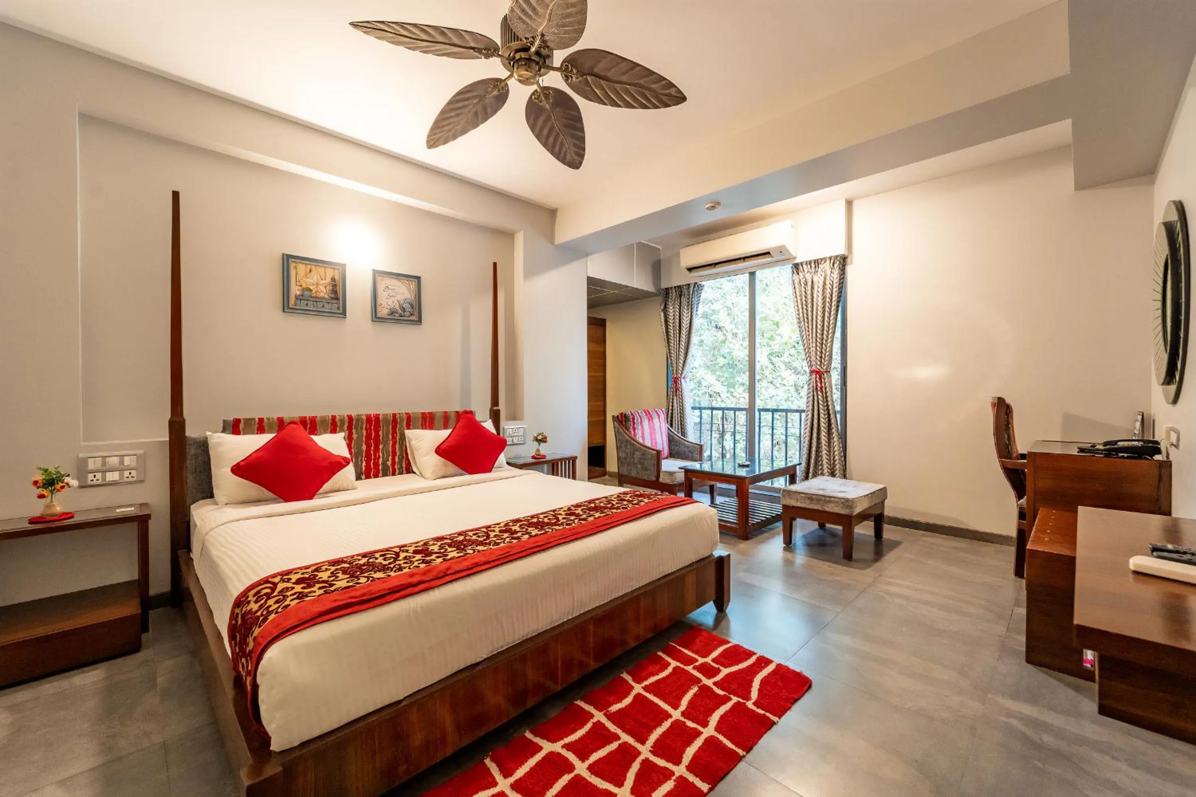 Deluxe Double Room - single occupancy in Zense Candolim