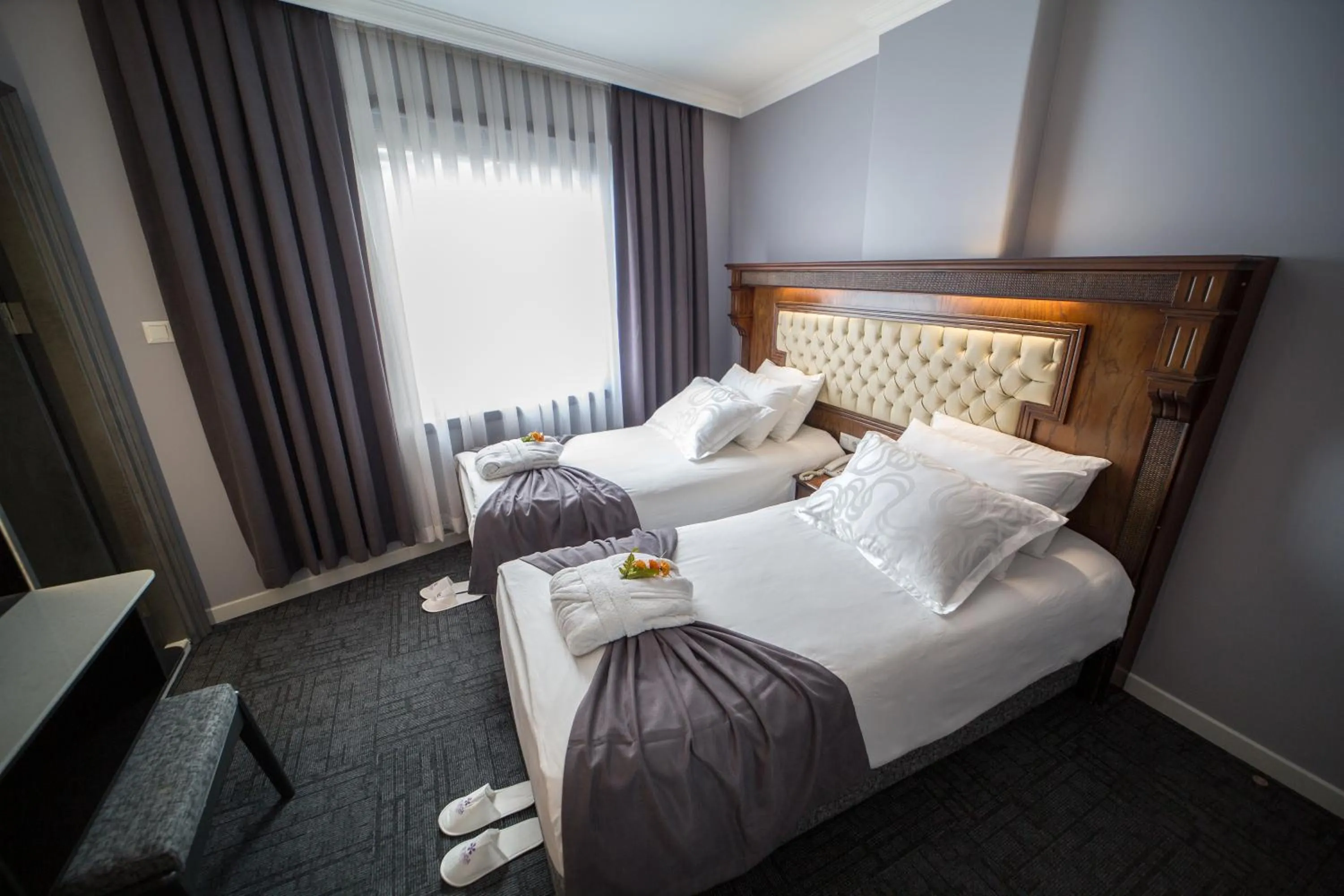 Double or Twin Room with Sea View in Funda Hotel