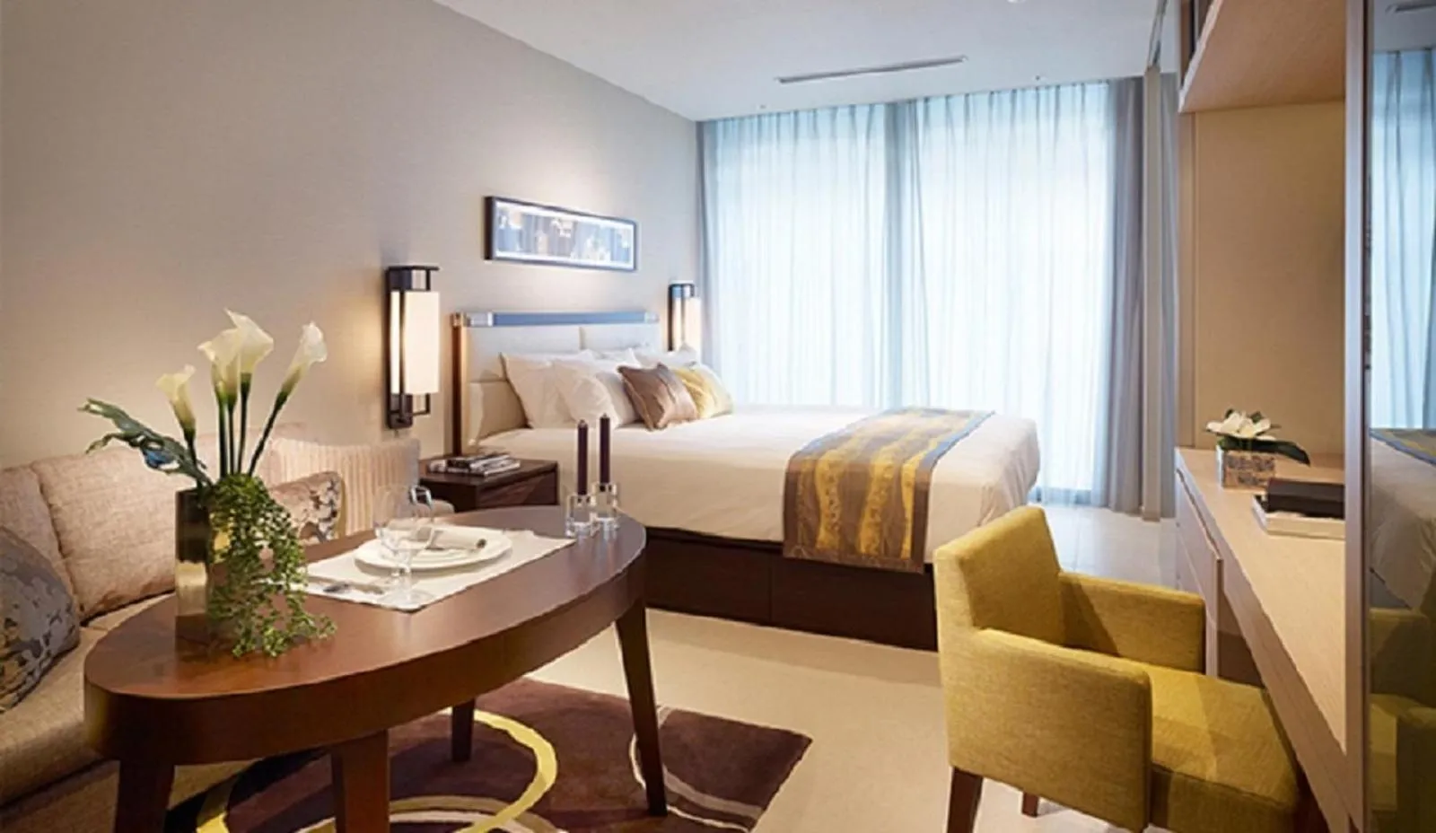 Deluxe Studio in Oakwood Premier Tokyo