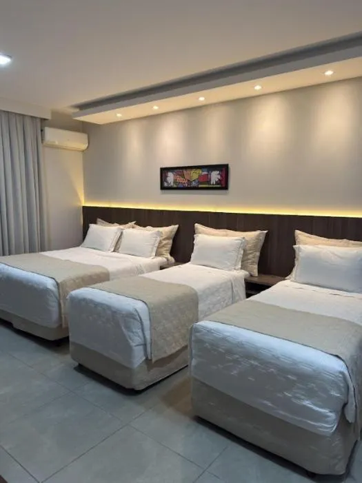 Standard Quadruple Room with 1 Double Bed and 2 Single Beds in Concept Hotel Flat