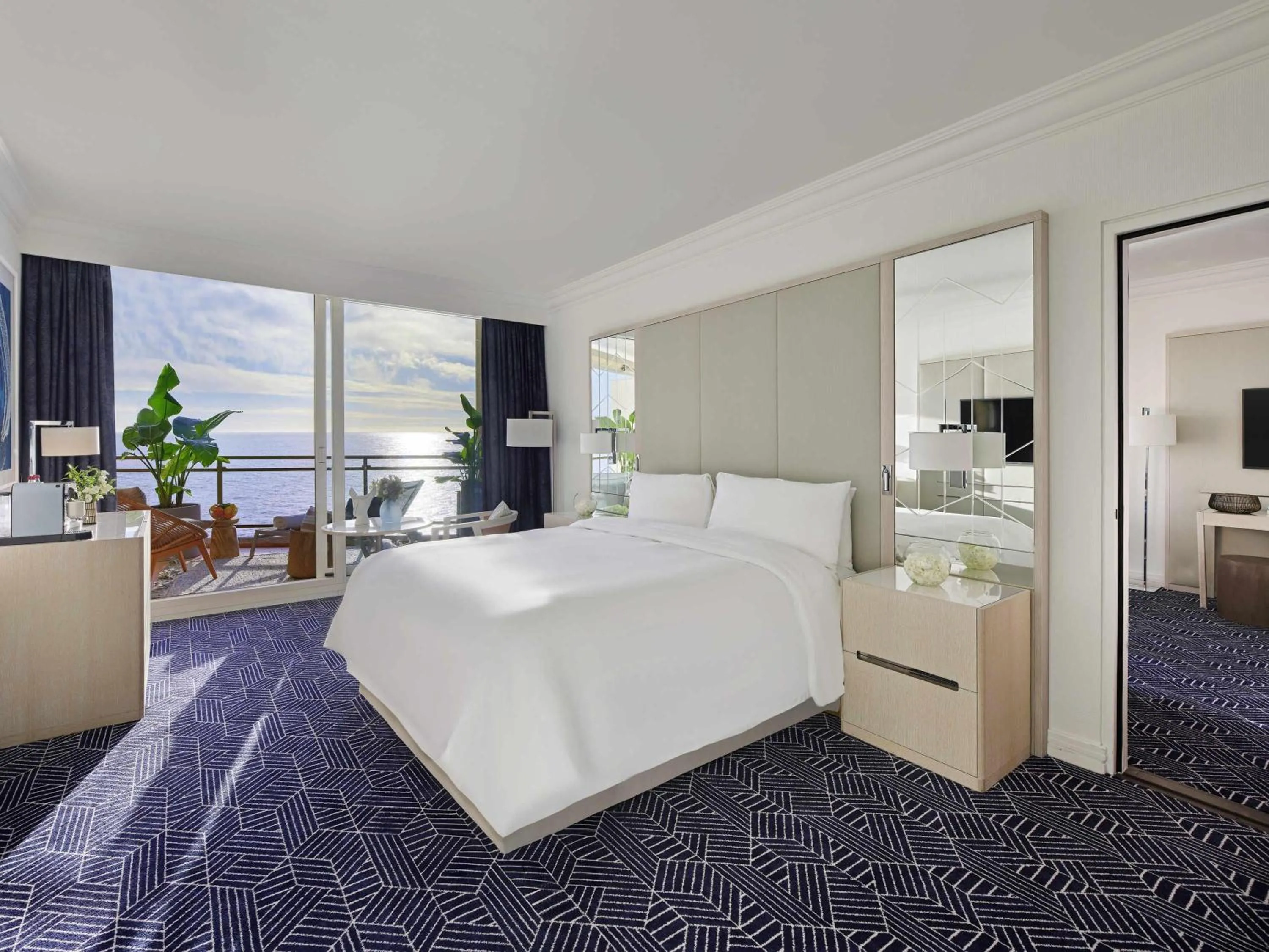 Riviera Suite with Sea View in Fairmont Monte Carlo