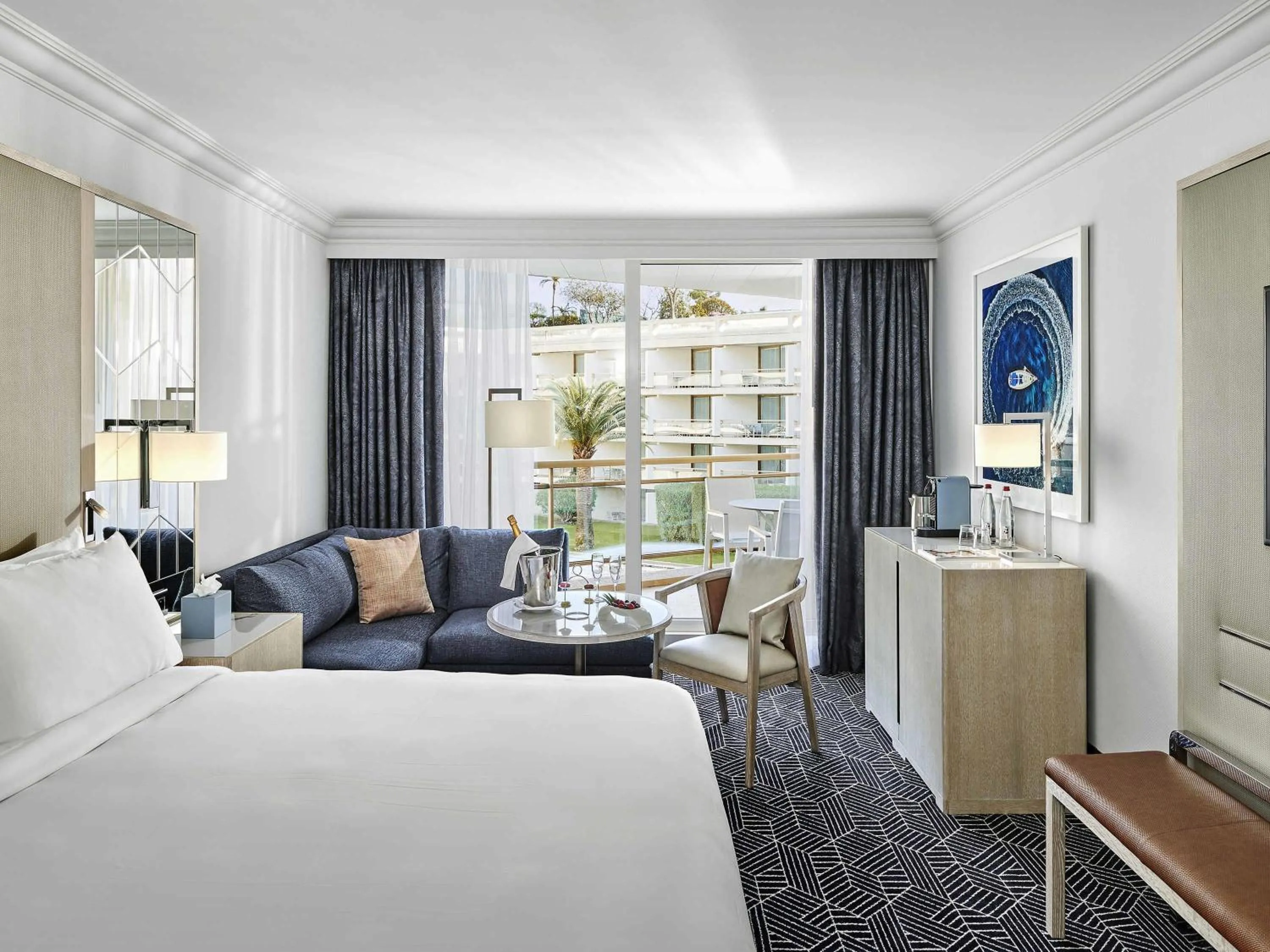 Fairmont Garden View with 1 King Bed in Fairmont Monte Carlo