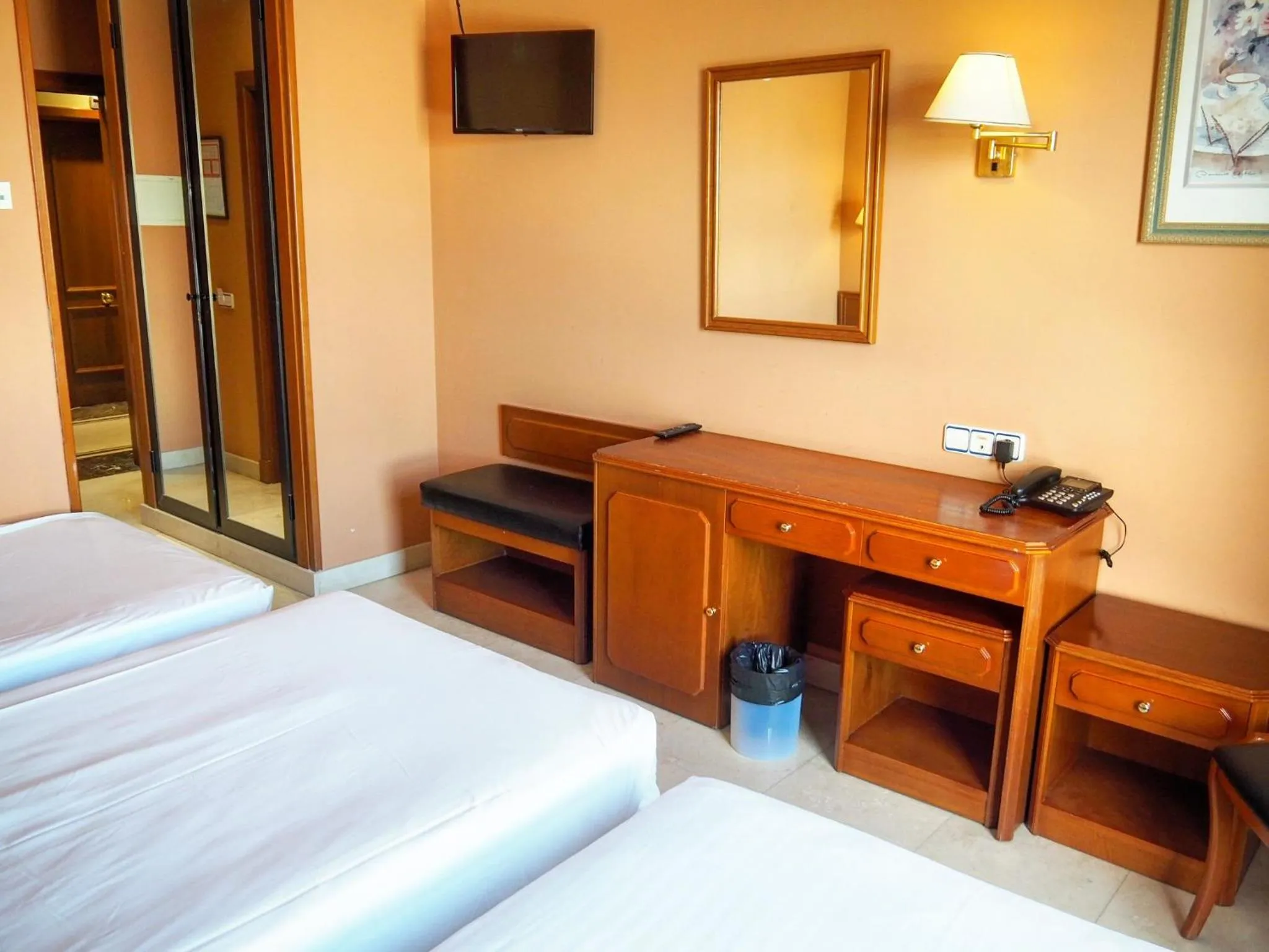 Basic Triple Room in Hotel Humanes