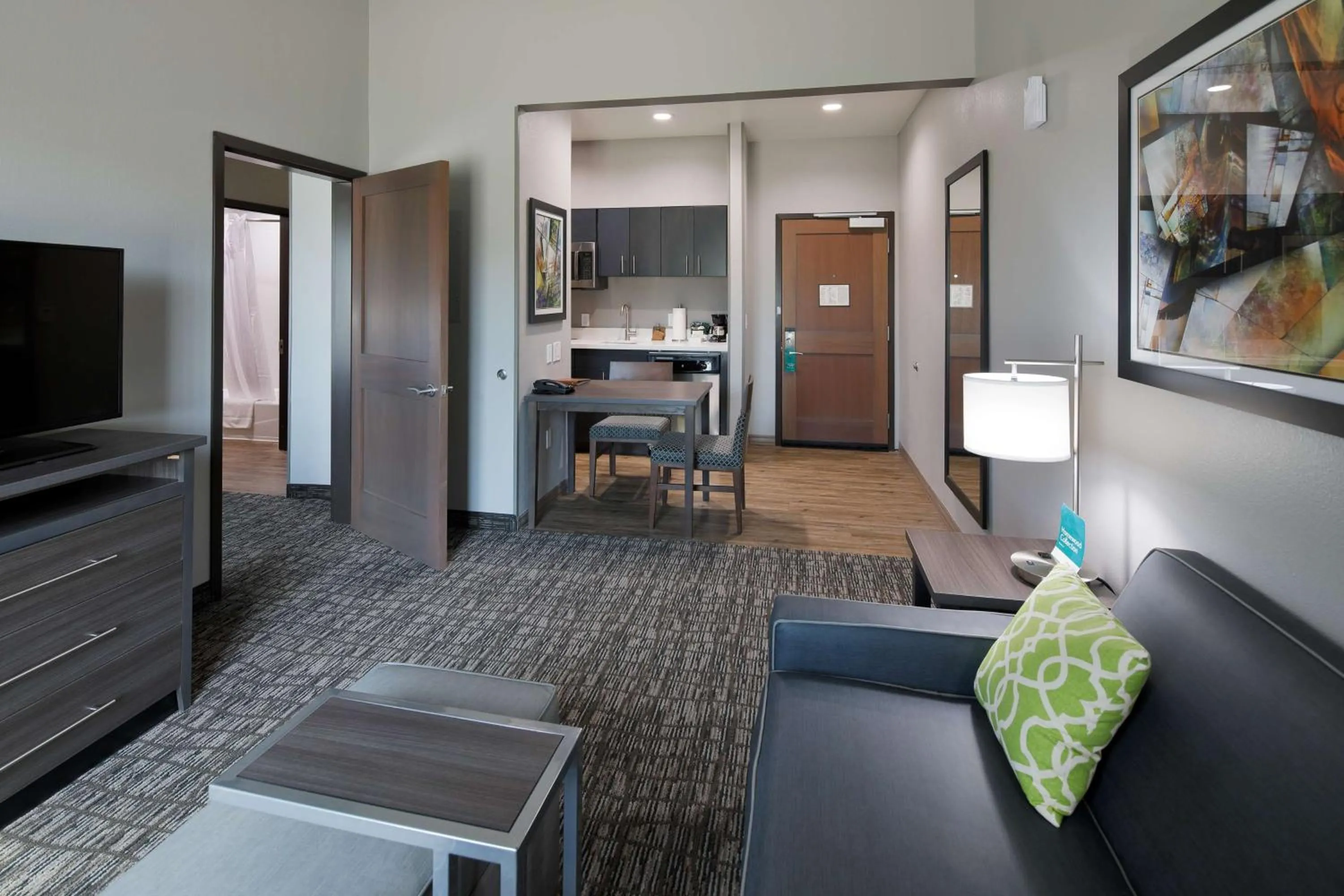 One-Bedroom Queen Suite with Two Queen Beds - Non-Smoking in Homewood Suites By Hilton Topeka