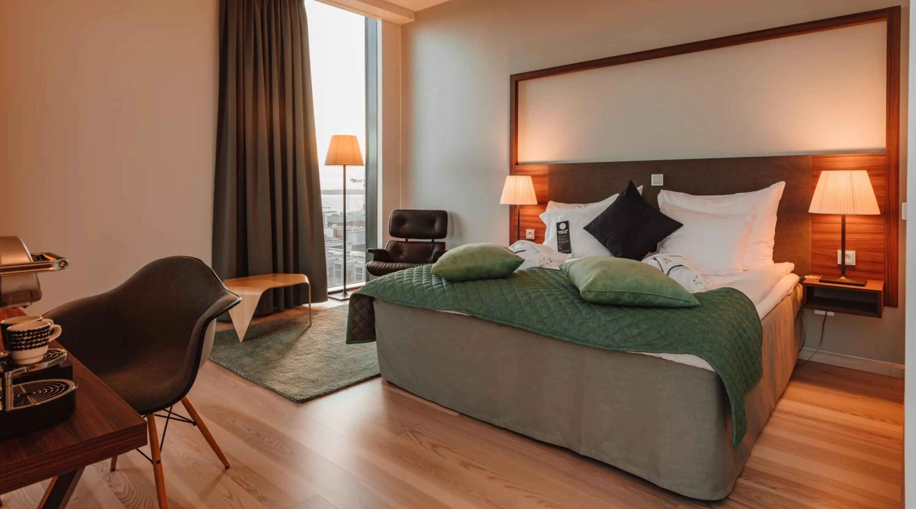 Deluxe King Room in Clarion Hotel Helsinki