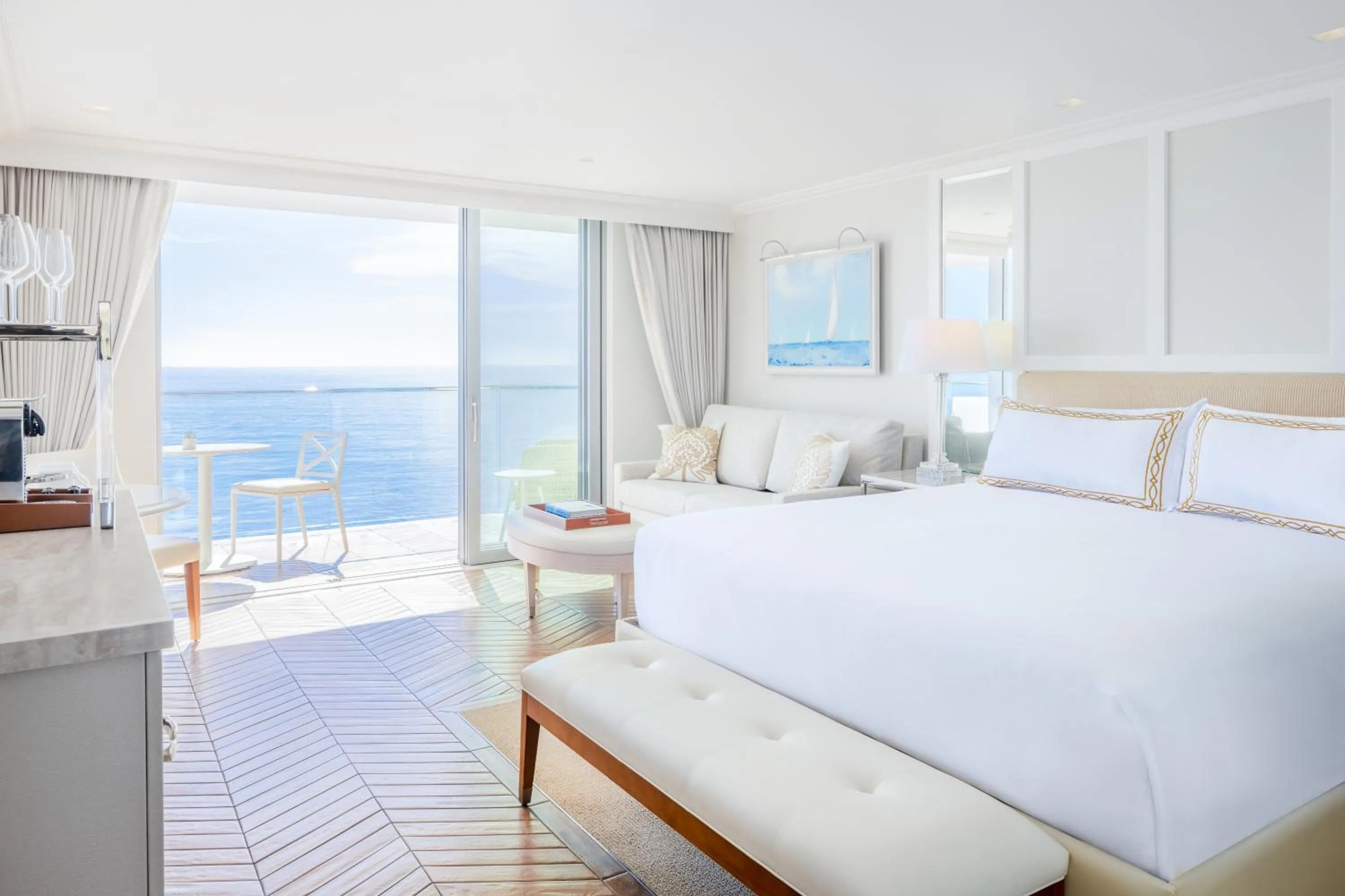 Premium Oceanfront King Studio in Surf & Sand Laguna Beach