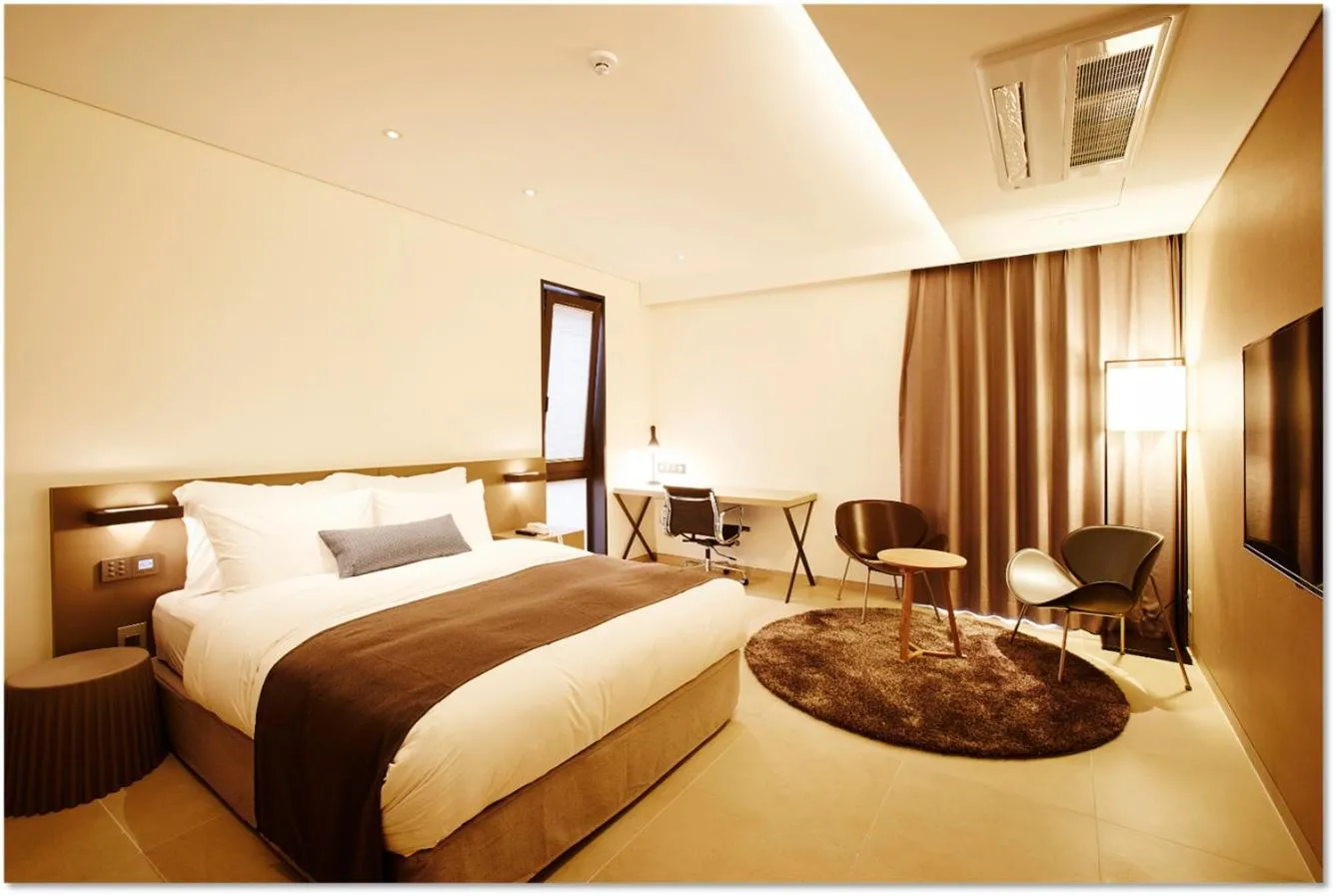 Superior Private Room with Shower and Kitchenette in MD HOTEL Dongtan