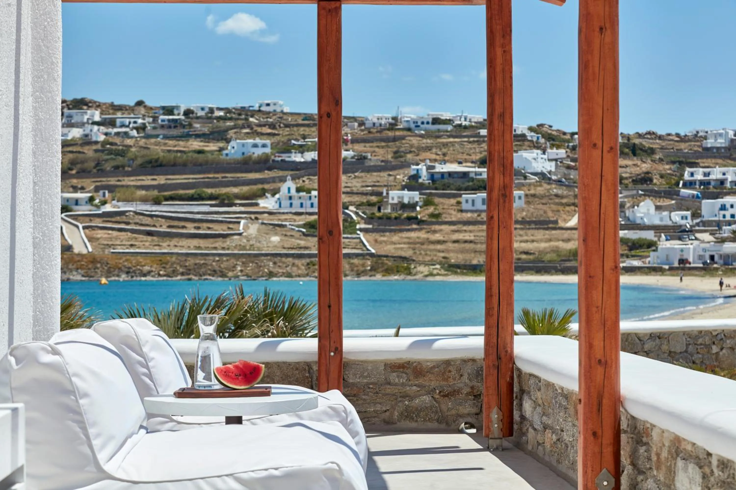 Junior Suite with Sea View in Mykonos Waves Beach House & Suites