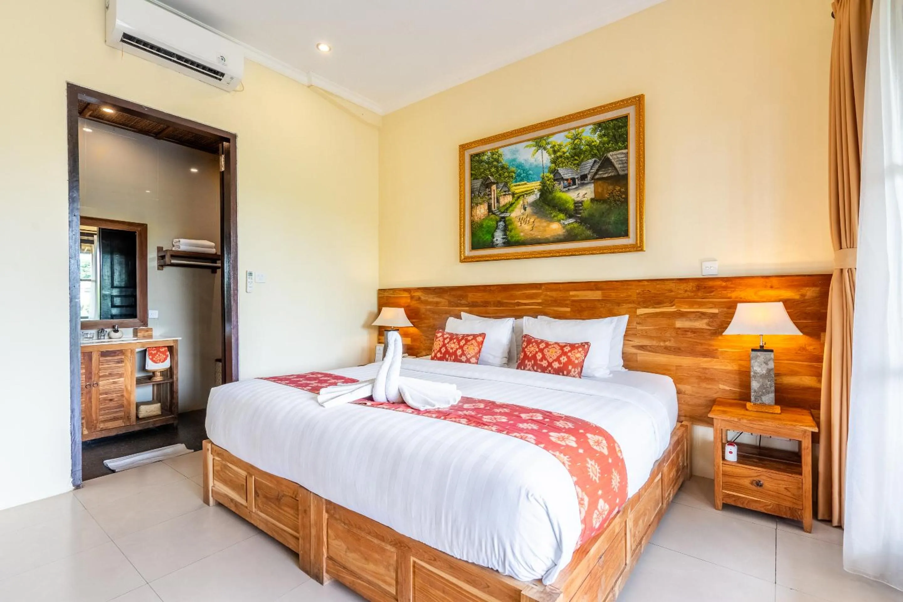 Standard Double or Twin Room with Balcony in Meruhdani Boutique Hotel Ubud