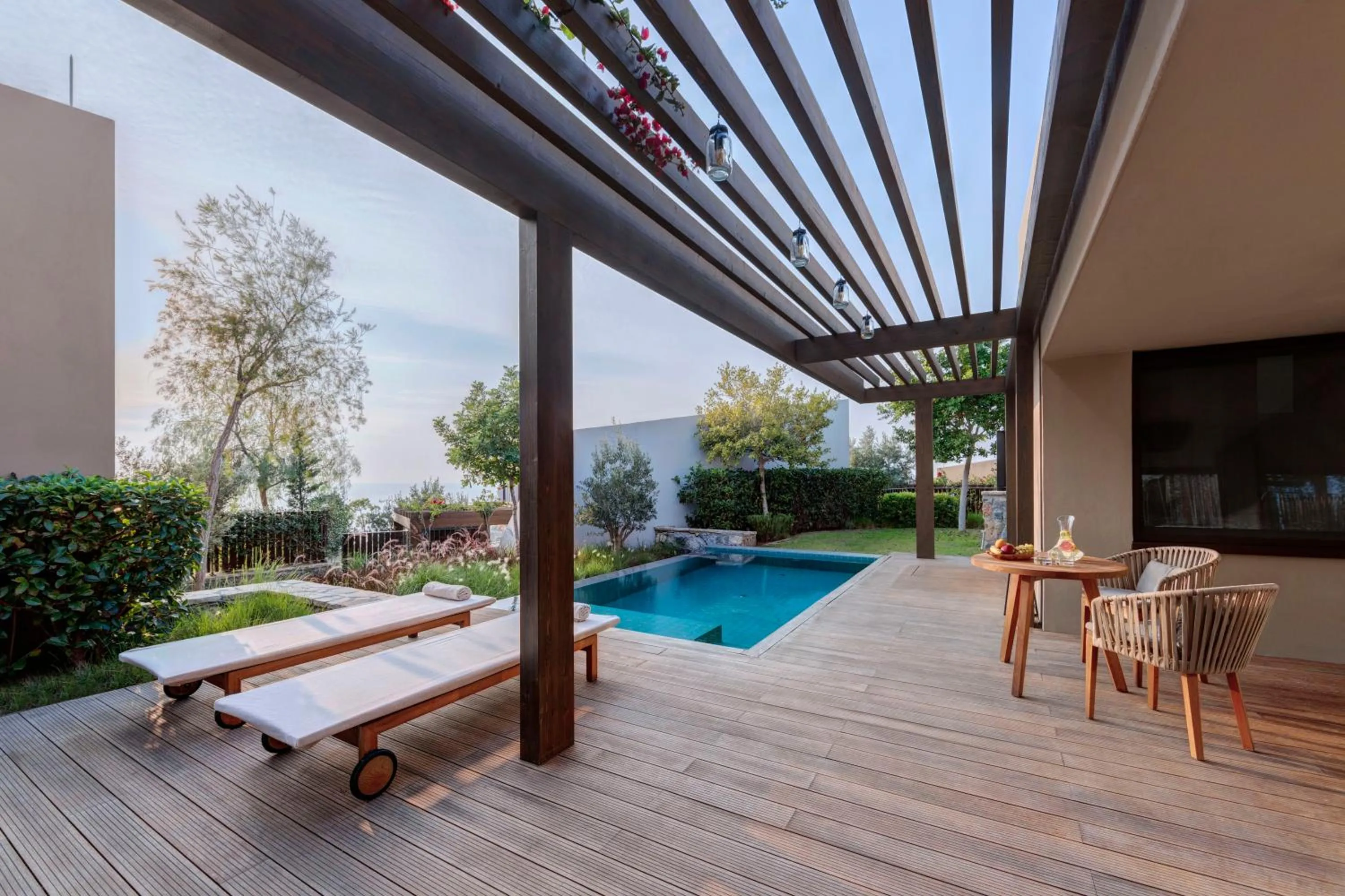 Ridge Terrace with Pool Garden View in Six Senses Kaplankaya