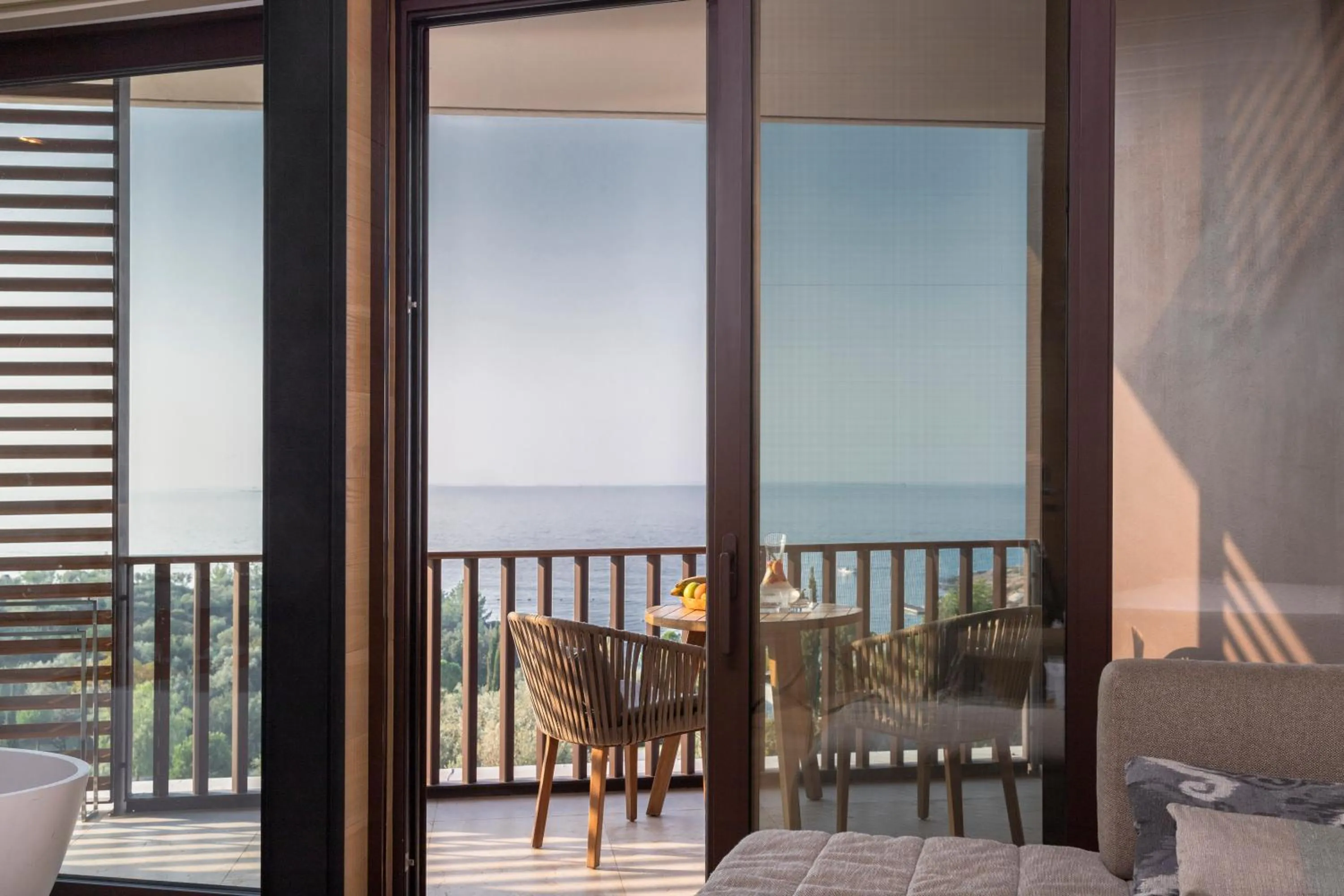 Deluxe Twin Room Sea View in Six Senses Kaplankaya