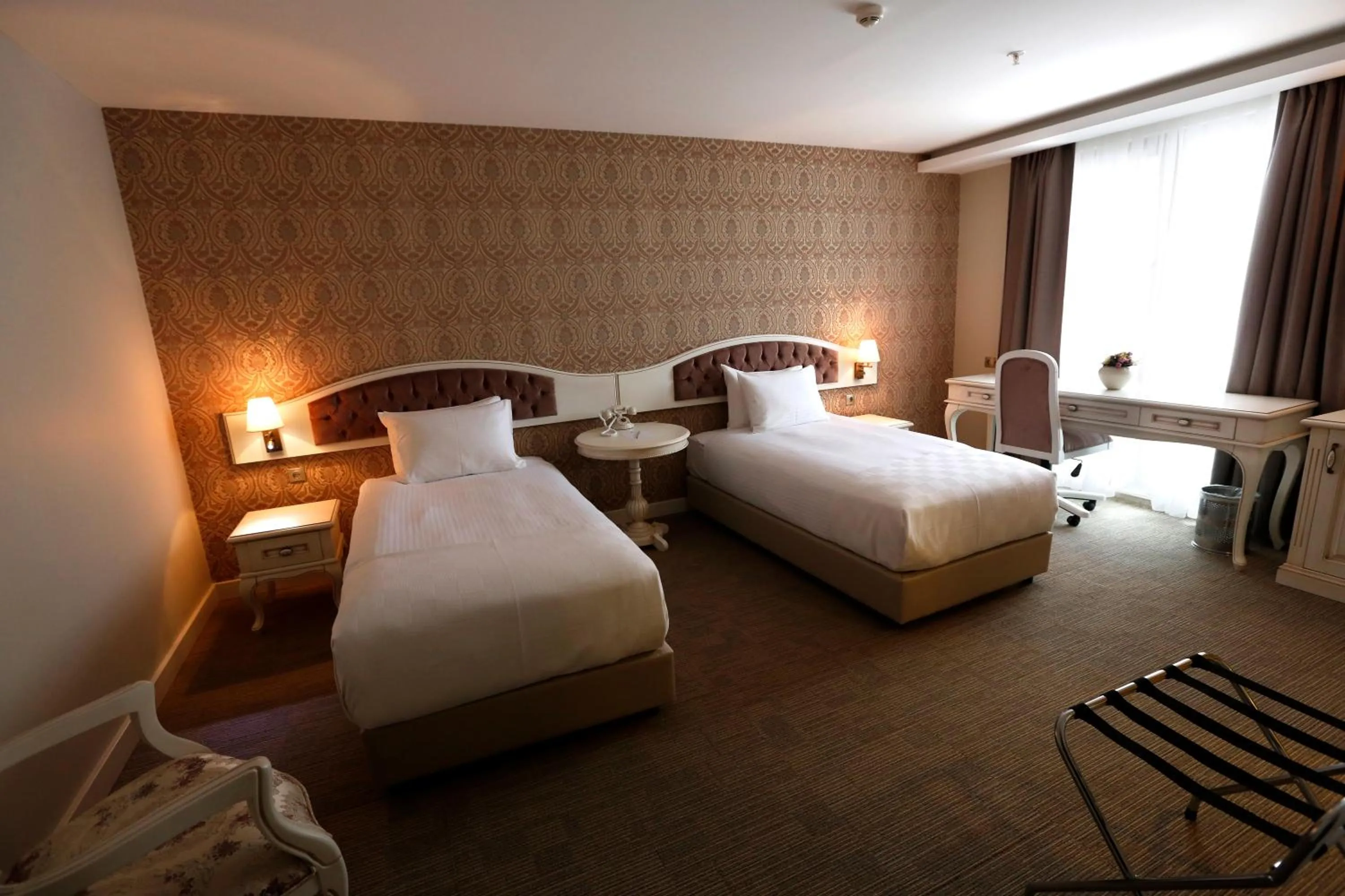 Twin Room with City View in Hanzade Park Hotel
