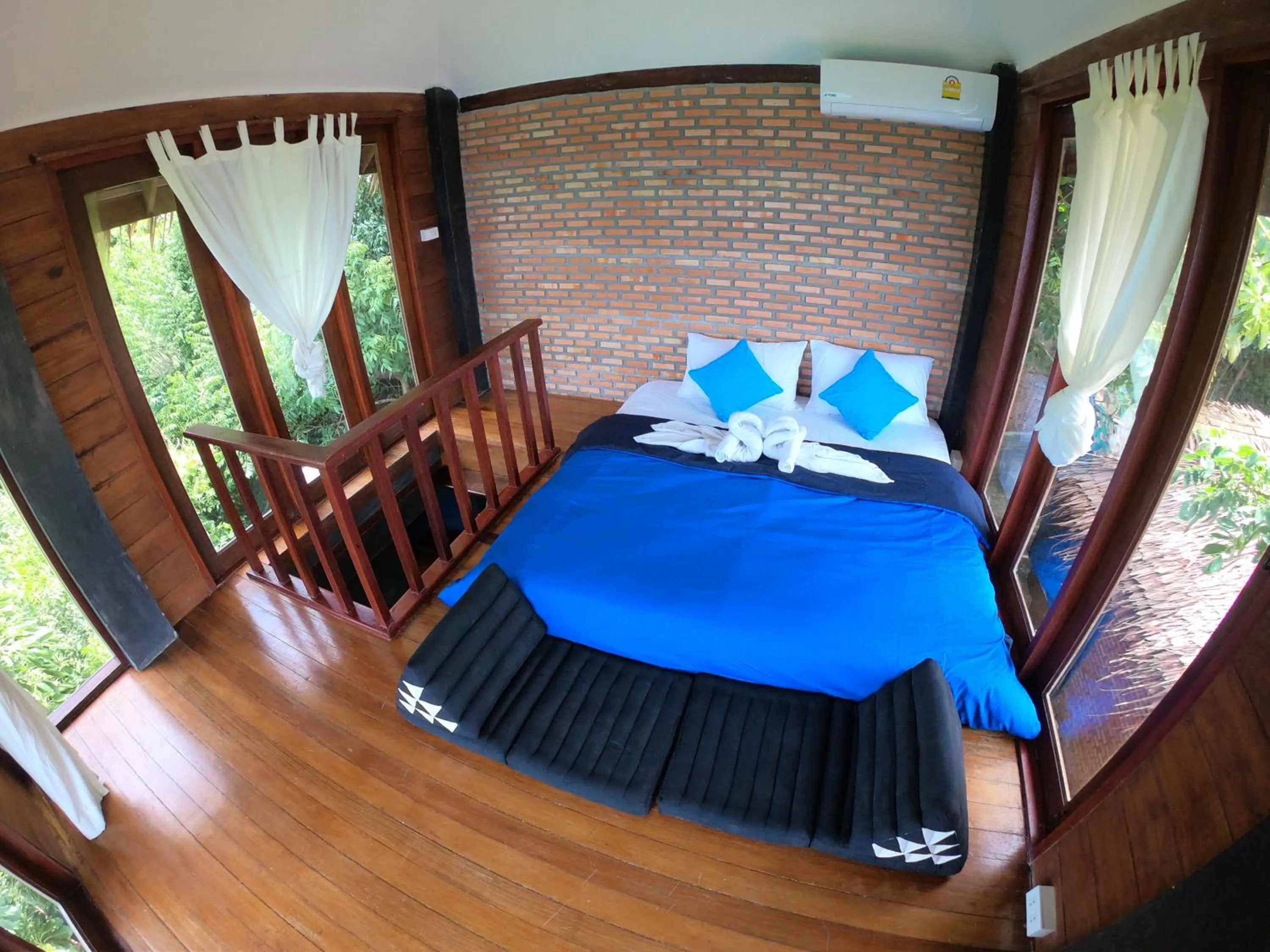 Duplex Sea View Bungalow with Balcony #1 in Blue Heaven Resort Koh Tao