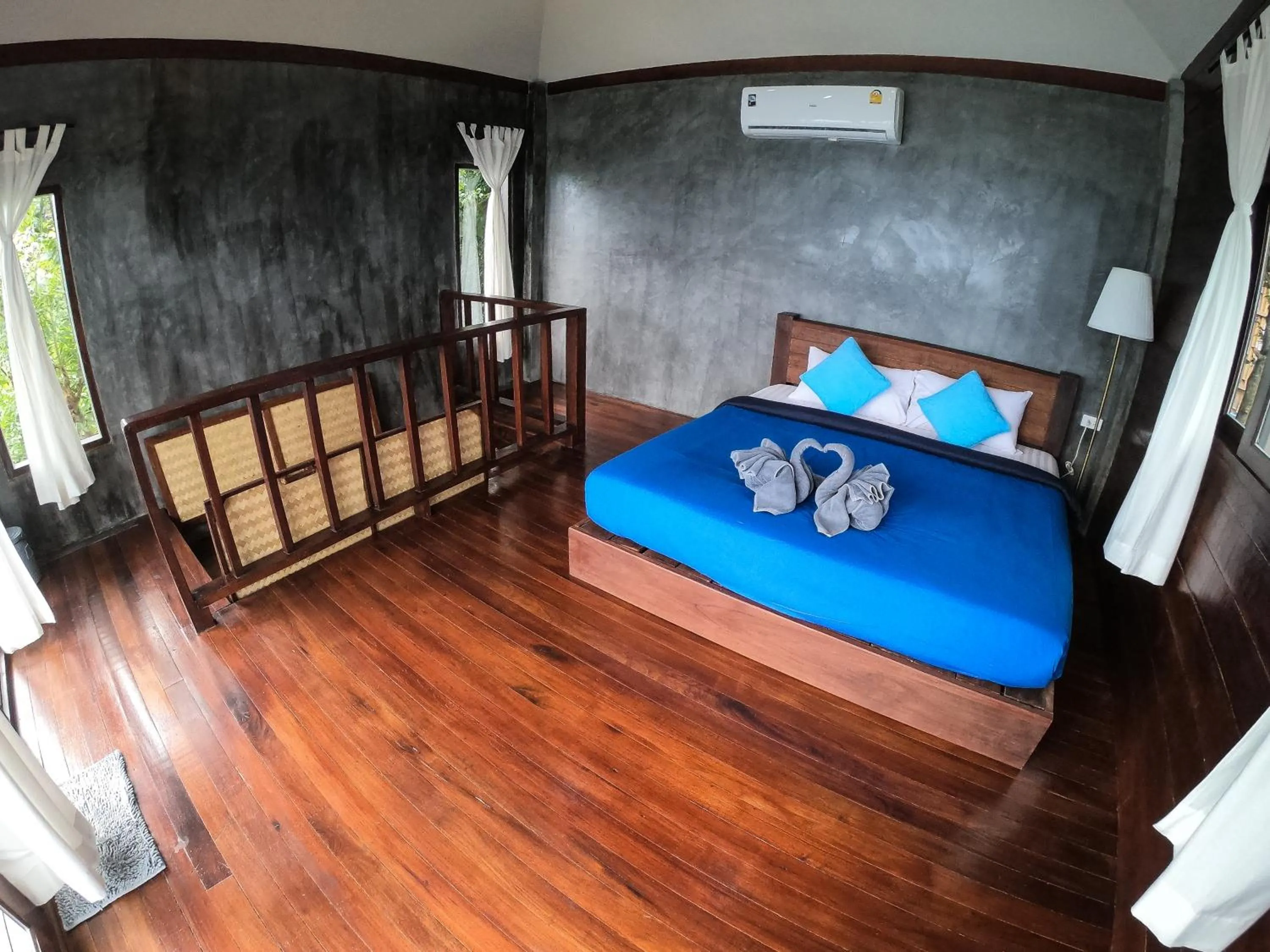 Master Duplex Sea View Bungalow with Balcony in Blue Heaven Resort Koh Tao