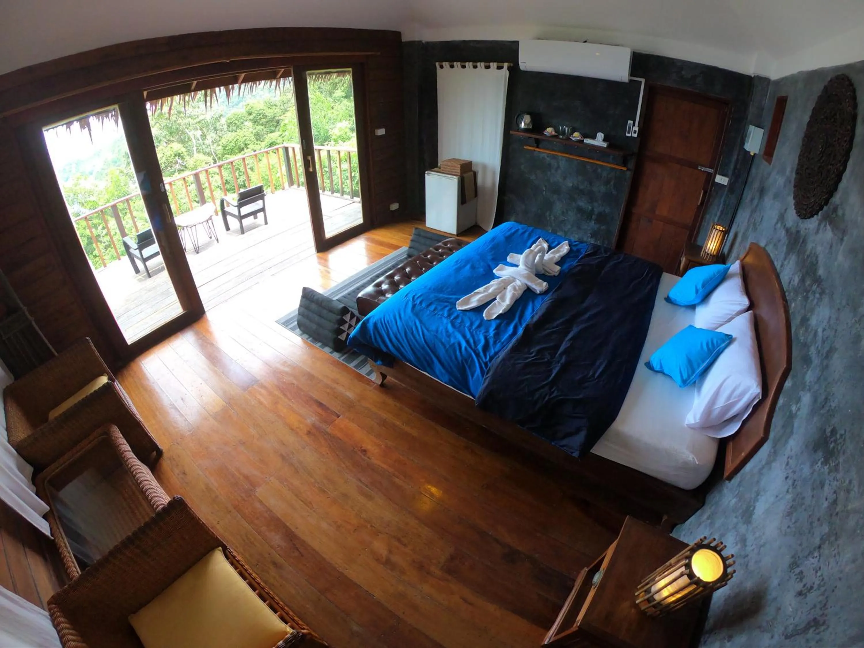 Master Sea View Bungalow with Balcony in Blue Heaven Resort Koh Tao
