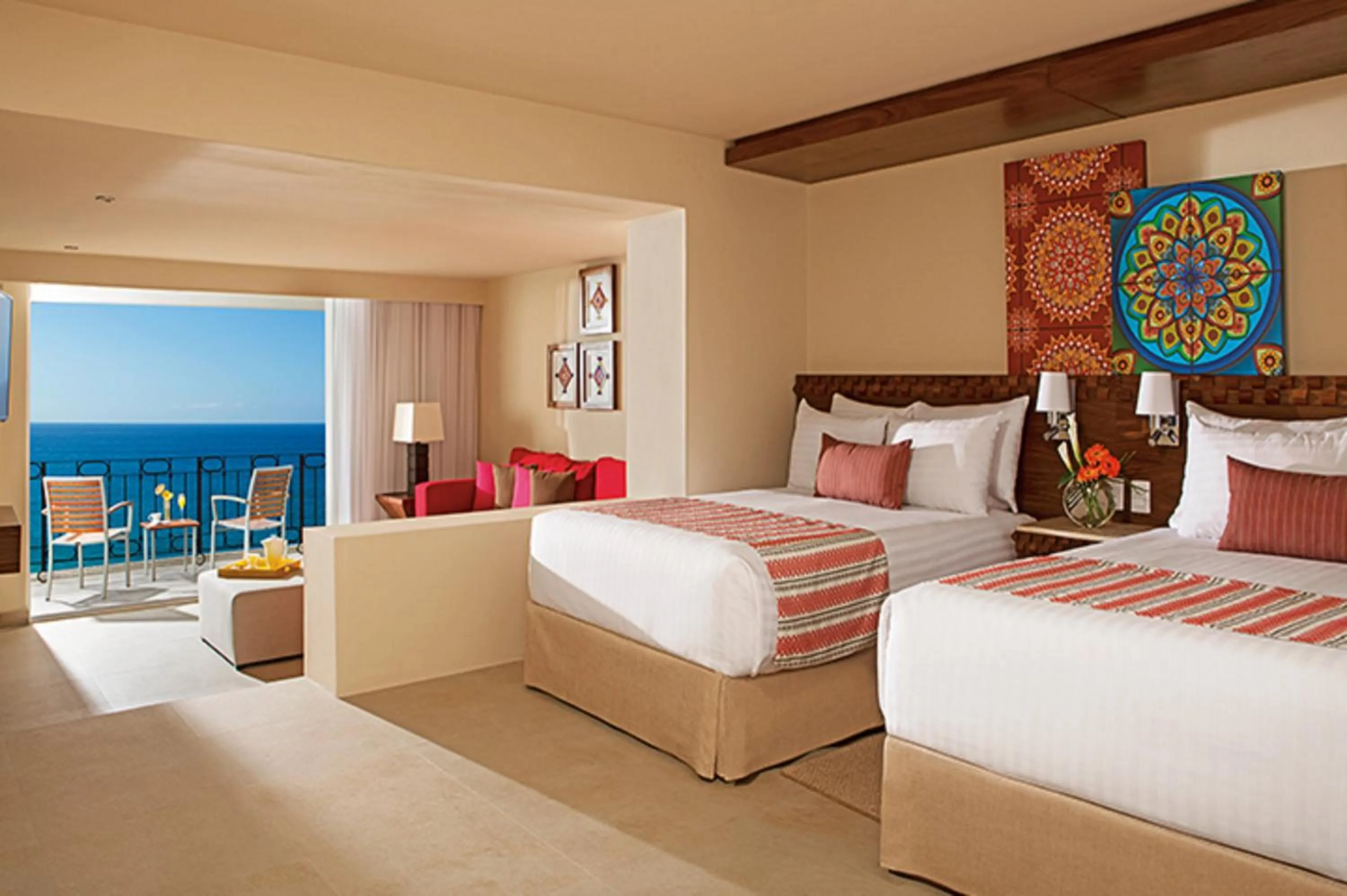 Deluxe Junior Suite Ocean Front Double in Sunscape Puerto Vallarta Resort
