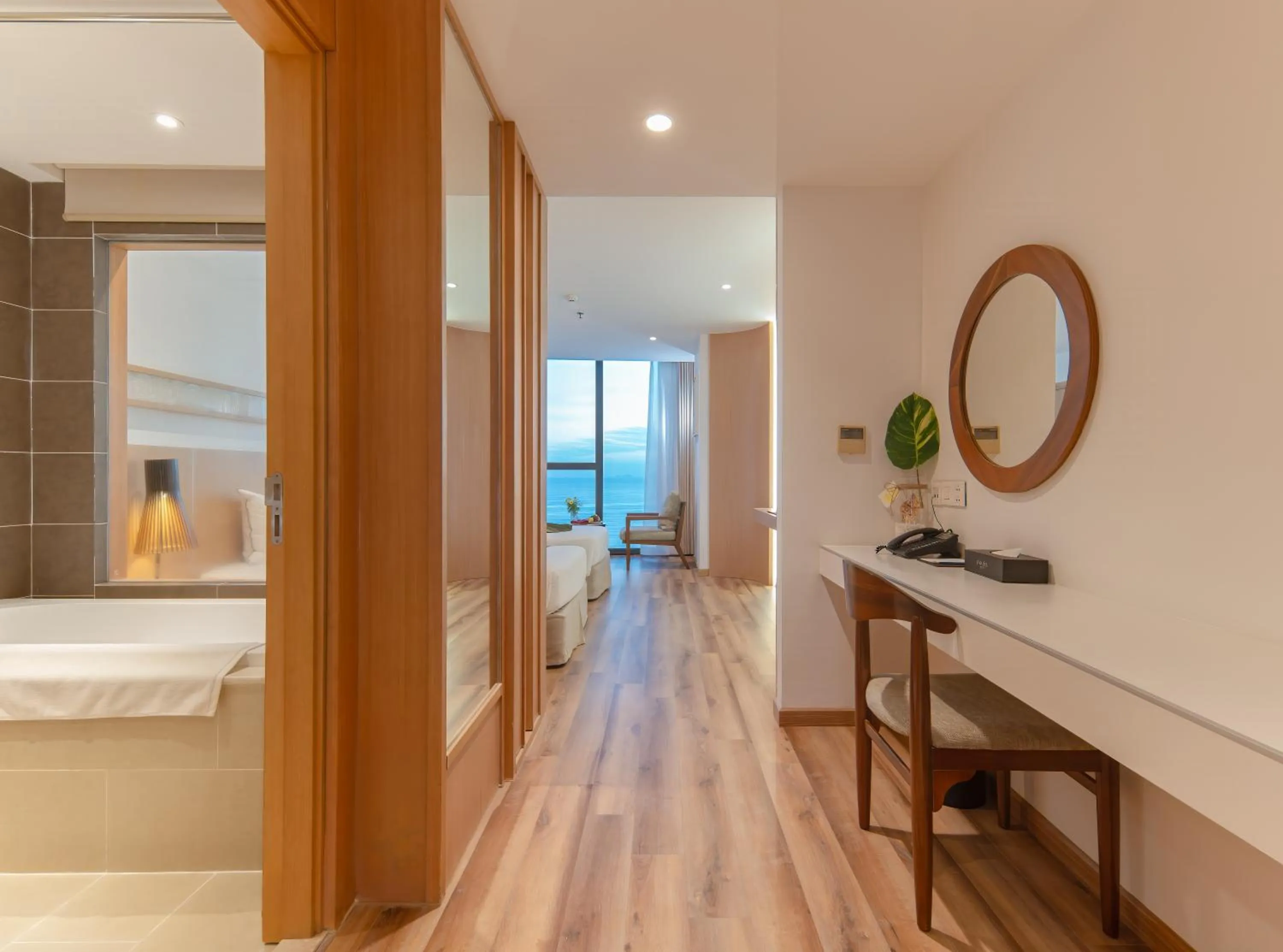 Twin Room with Sea View in Starcity Hotel & Condotel Beachfront Nha Trang