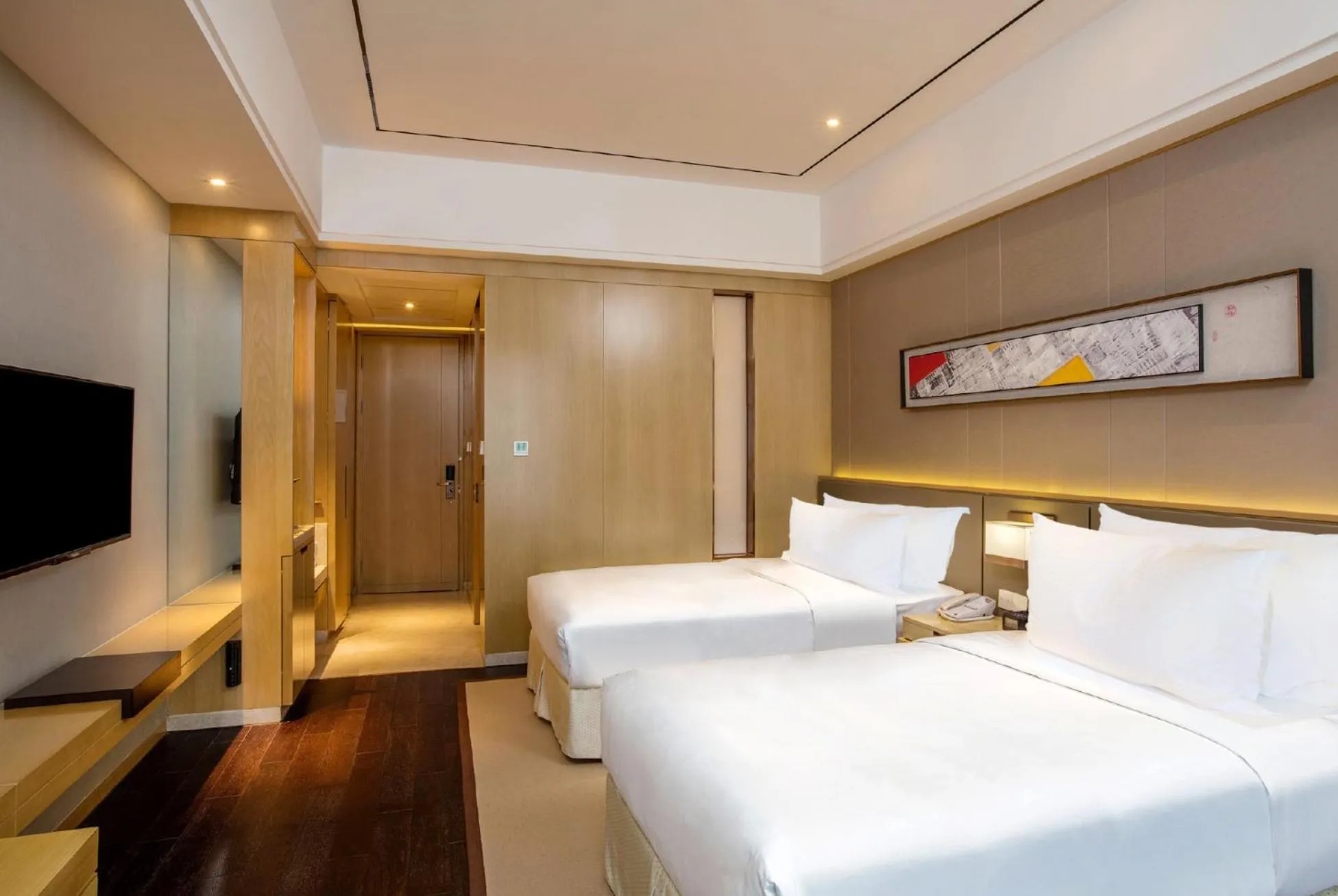 Standard Twin Room - Non-Smoking in Crowne Plaza Hefei Rongqiao by IHG