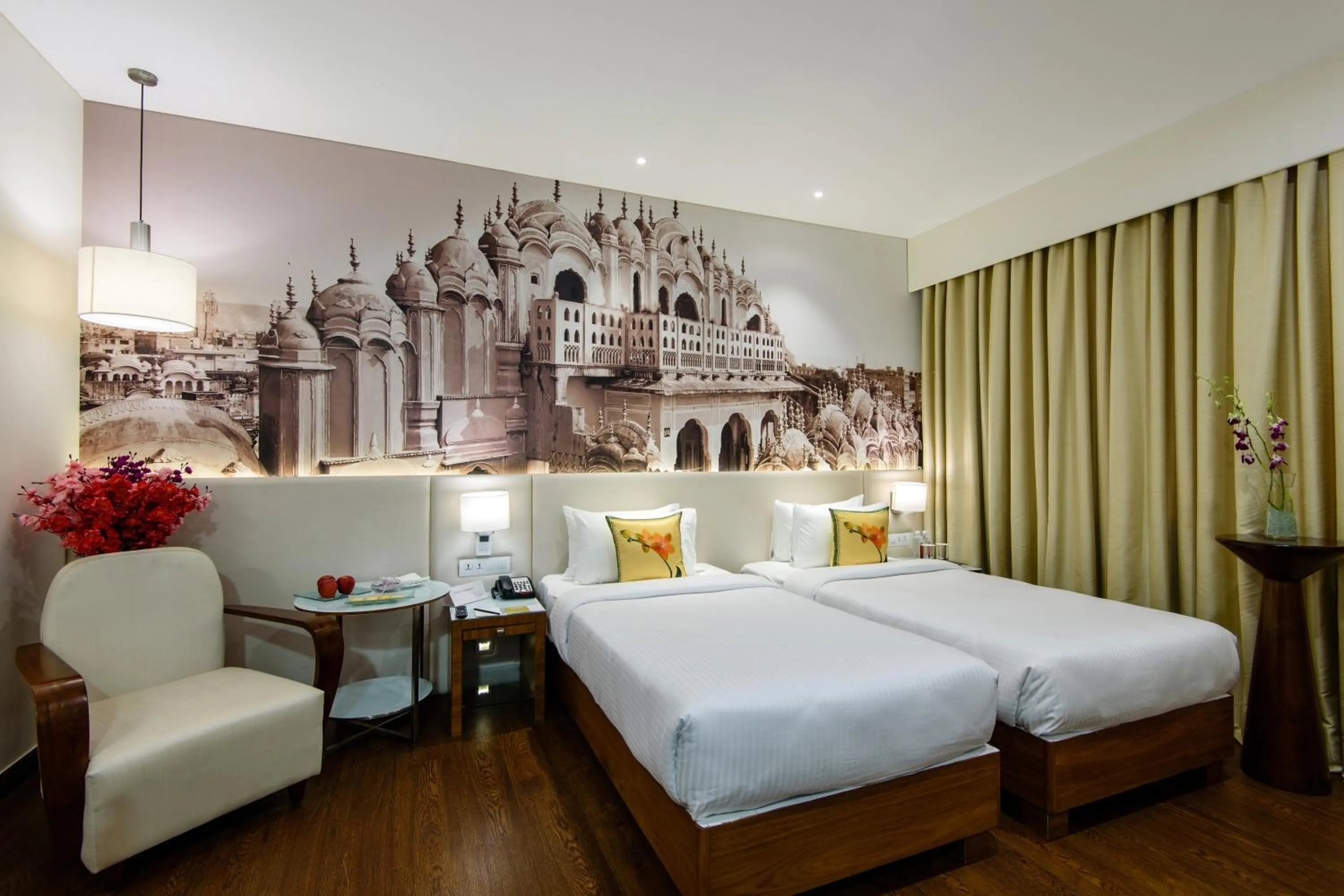 Deluxe Twin Room - single occupancy - Enjoy Happy Hour 1+1 mocktail 11am-7pm in Regenta Central Jaipur