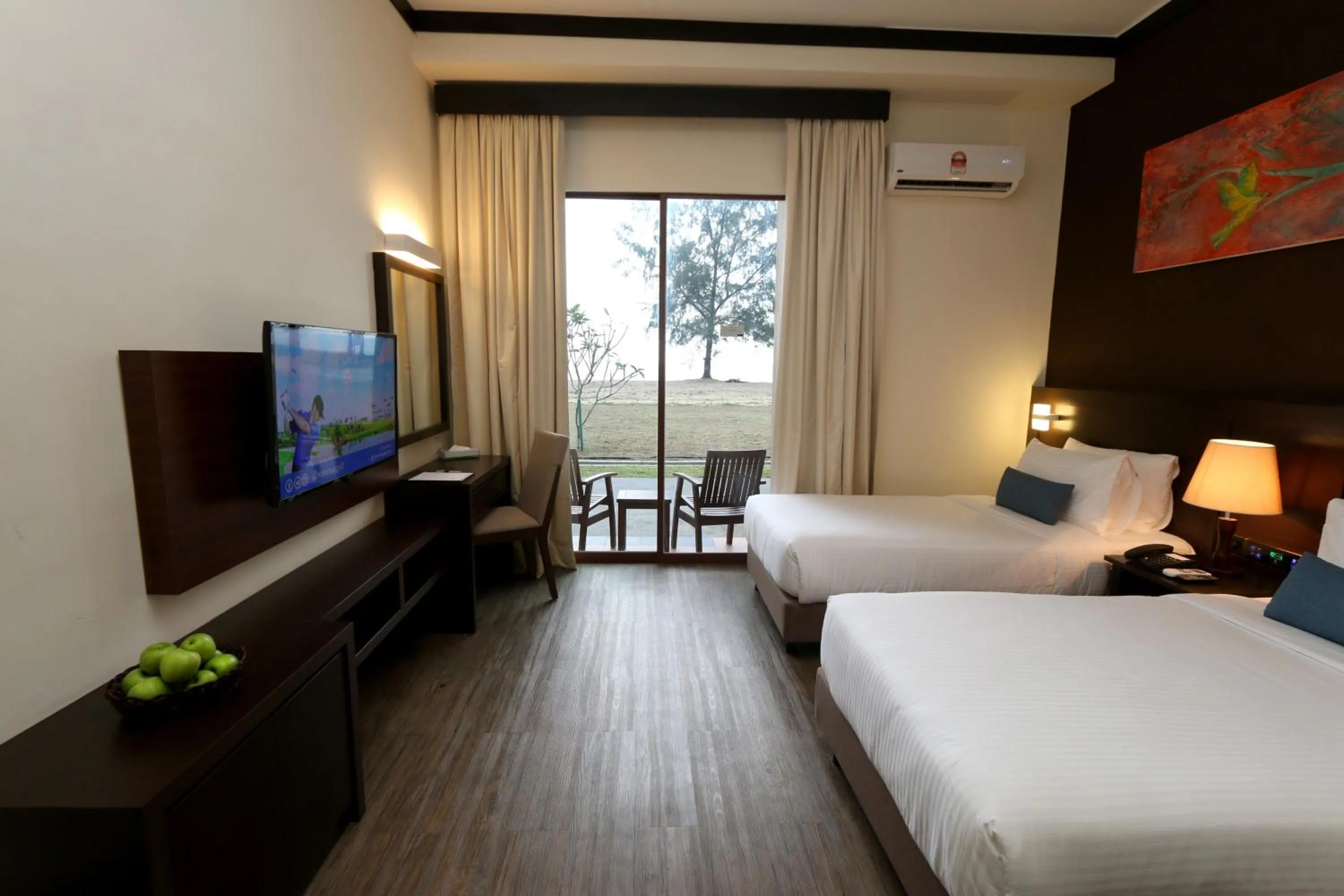 Superior Twin Room with Sea View in Villea Rompin Resort & Golf