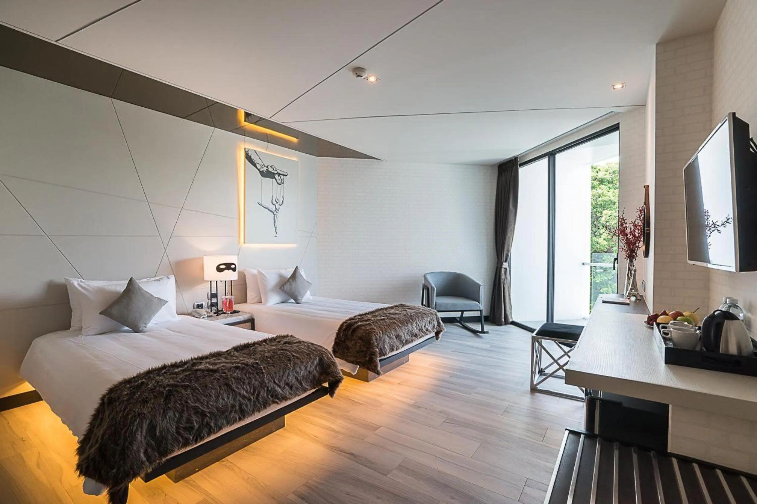 Deluxe Twin Room in Mera Mare Pattaya