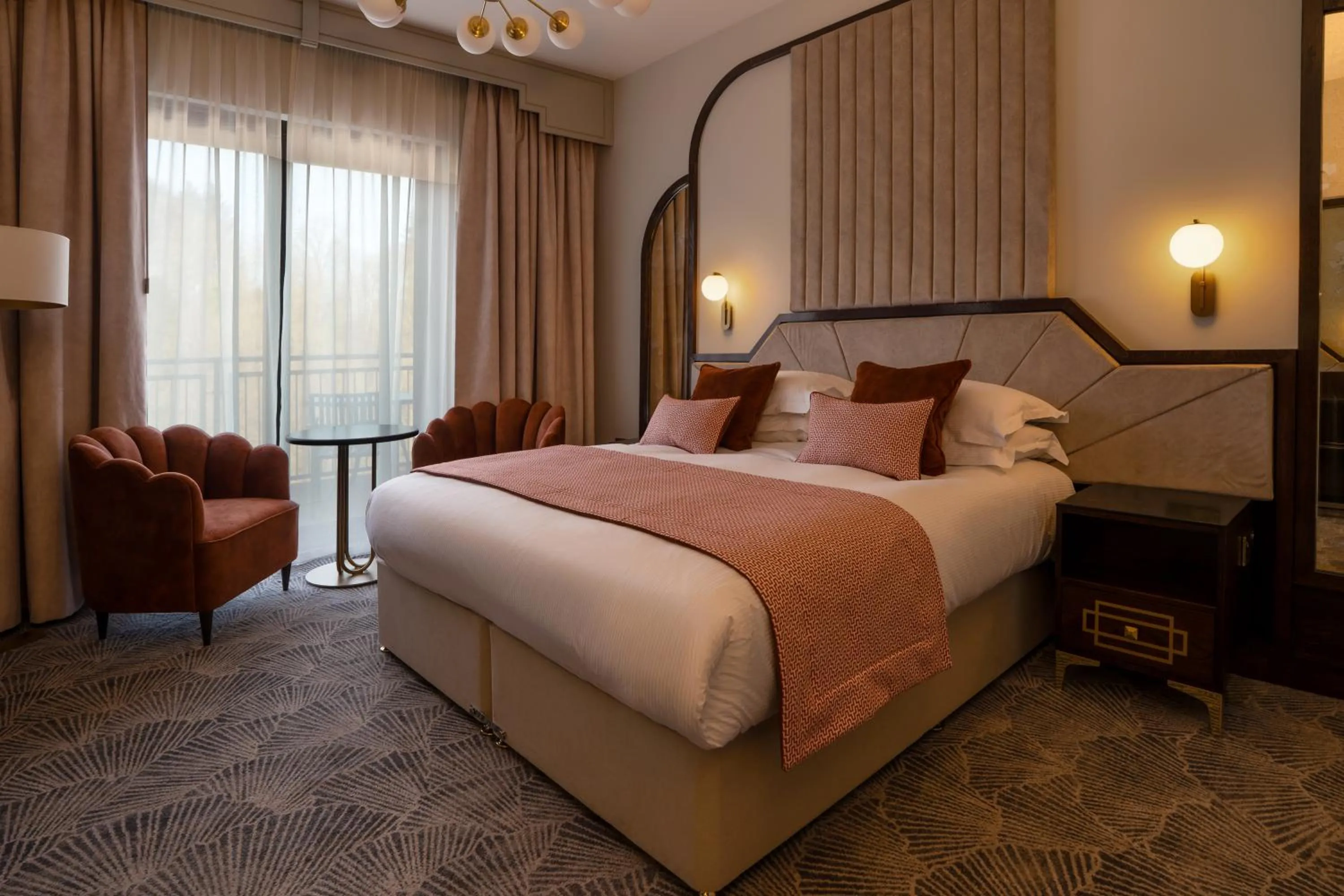 Deluxe Hotel Room in Crossbasket Castle, Hotel & Restaurant