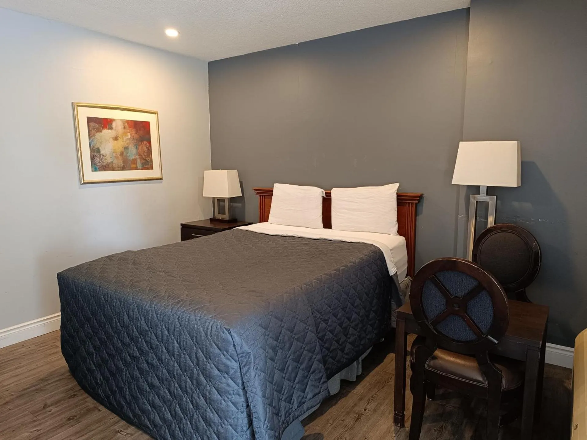 Queen Room in First Canada Hotel Cornwall Hwy 401 ON