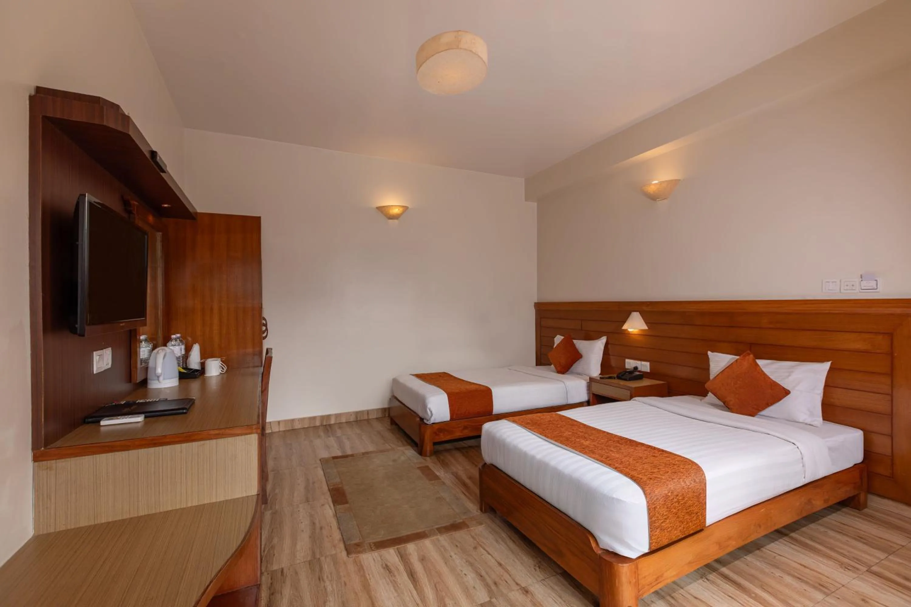 Twin Room with Balcony in Mount View Pokhara