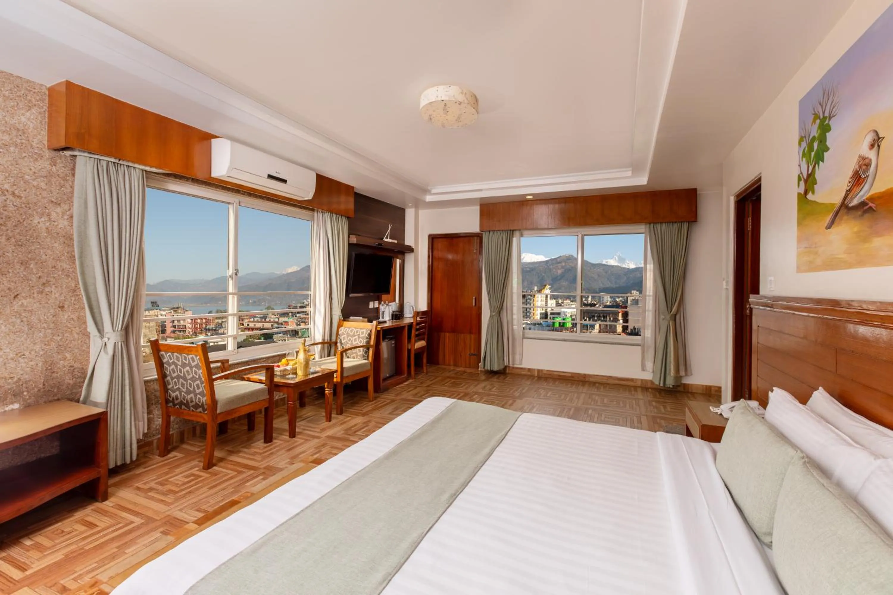 Deluxe Double or Twin Room with Mountain View - single occupancy in Mount View Pokhara