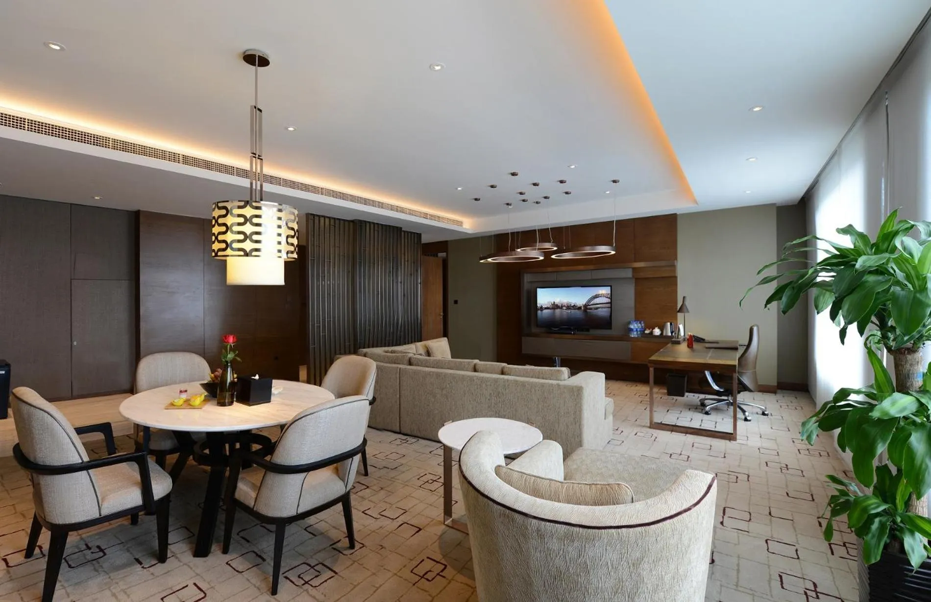 One-Bedroom Suite with River View in InterContinental Nantong by IHG-Best view of yangtze