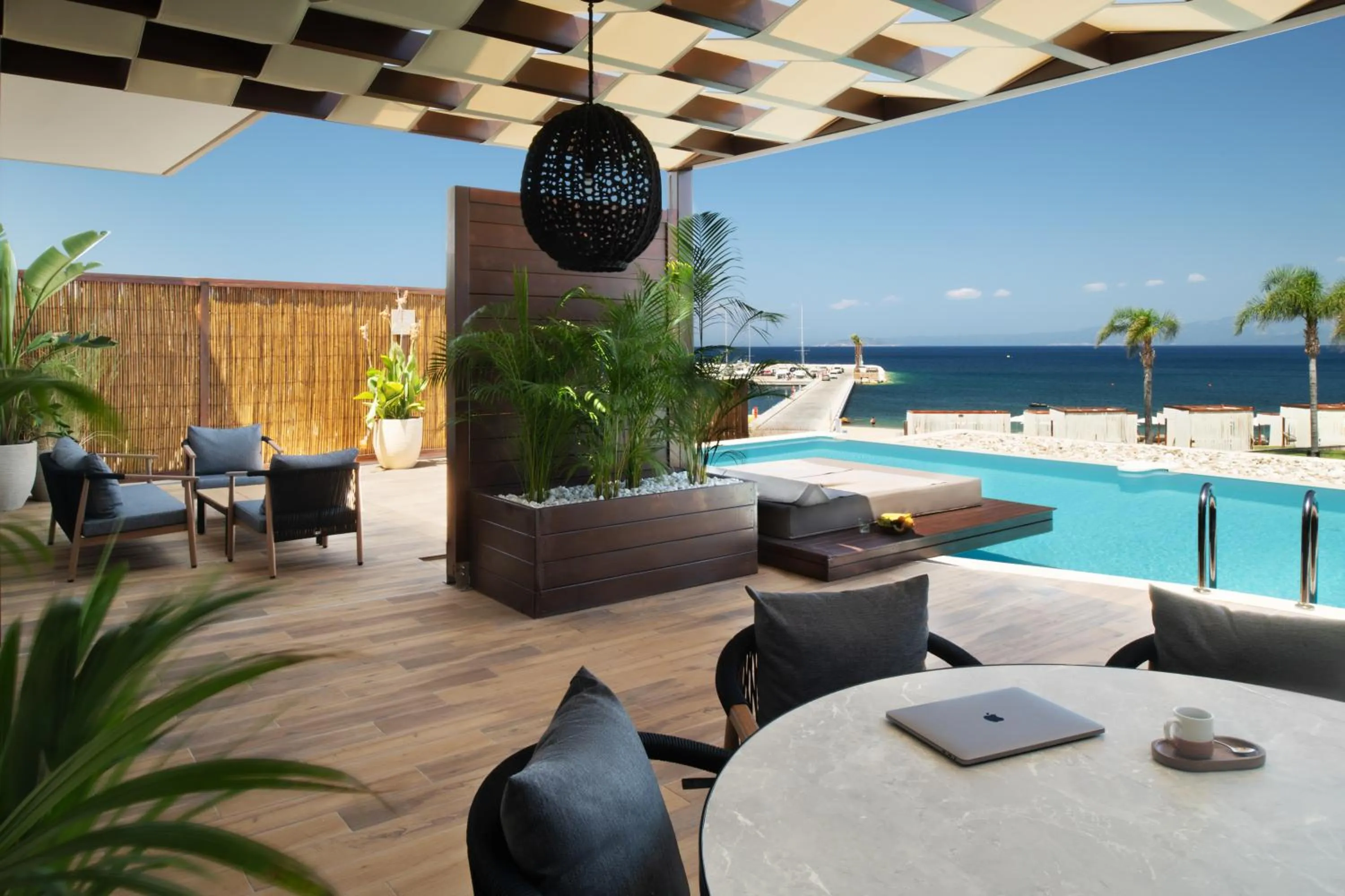 Two Bedroom Duplex Suite Private Pool in Miraggio Thermal Spa Resort