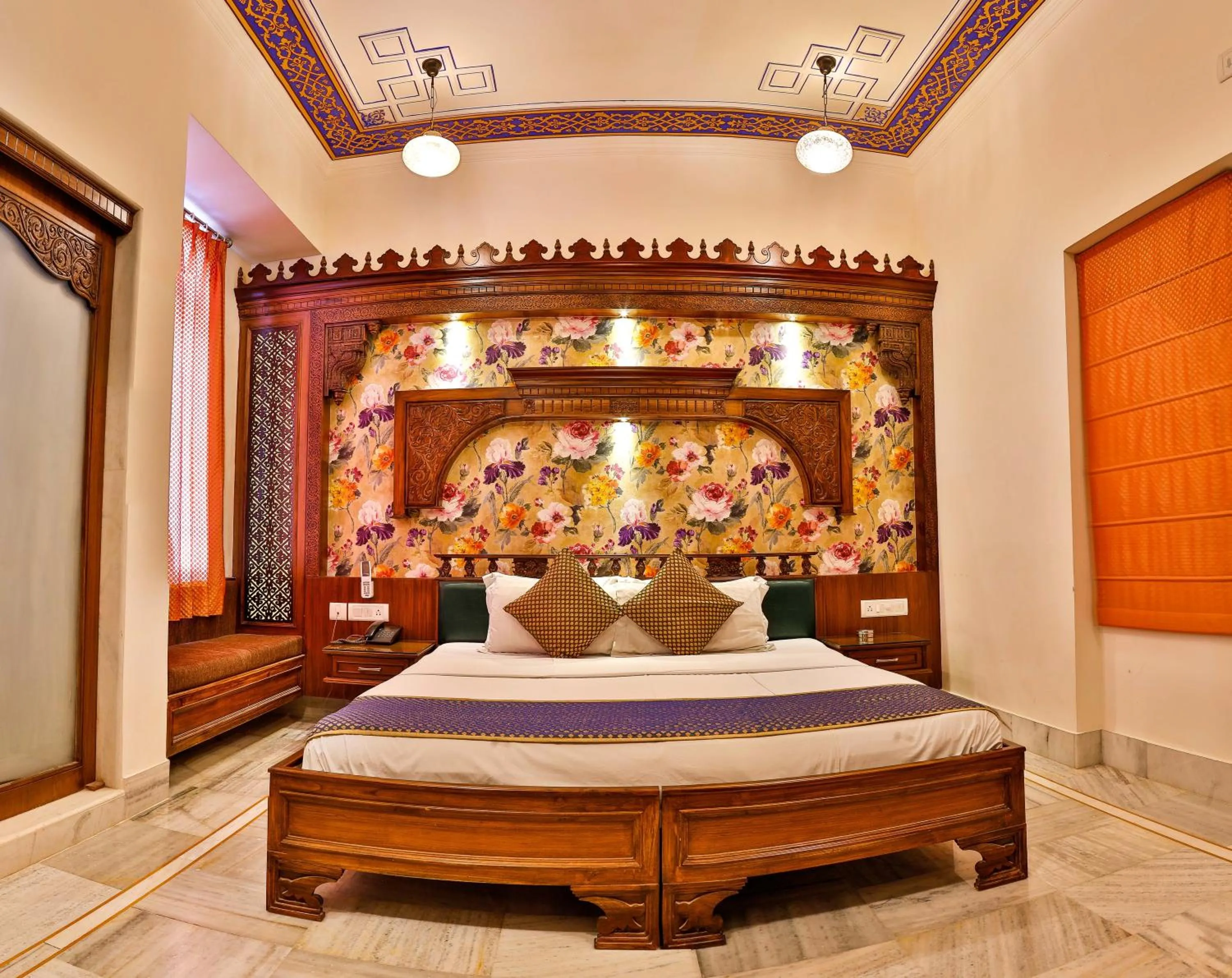 Deluxe Double Room with Heritage Walking tour  in Hotel Pearl Palace Jaipur