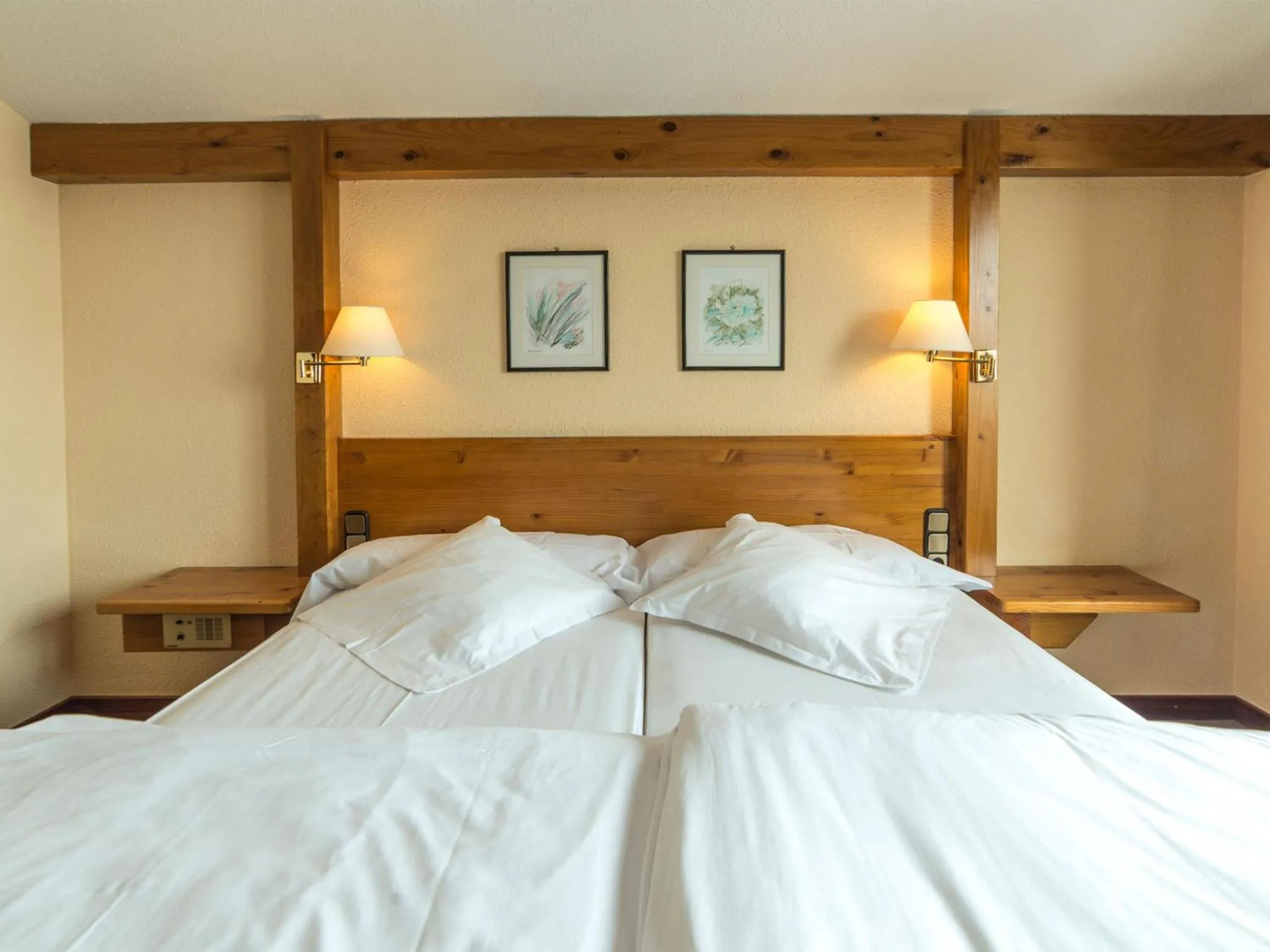 Twin Room with View in Sport Hotel